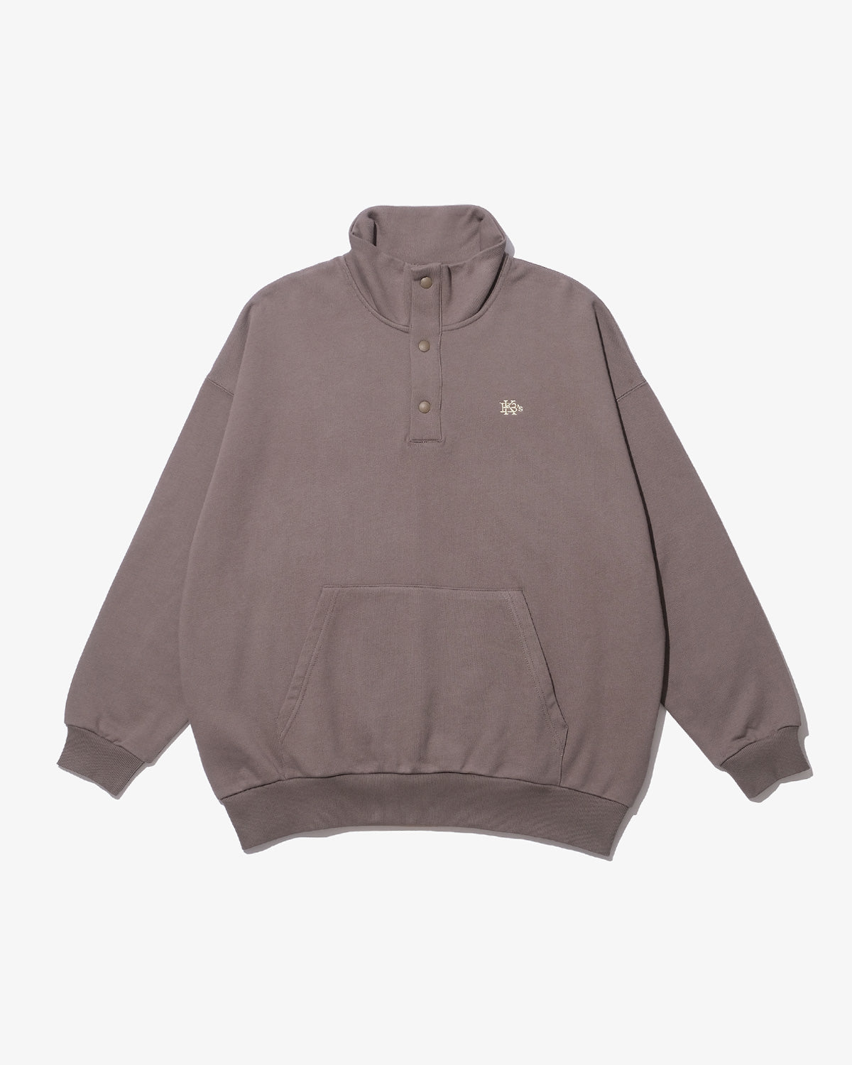 SMALL EFG SNAP BUTTON SWEAT PULLOVER