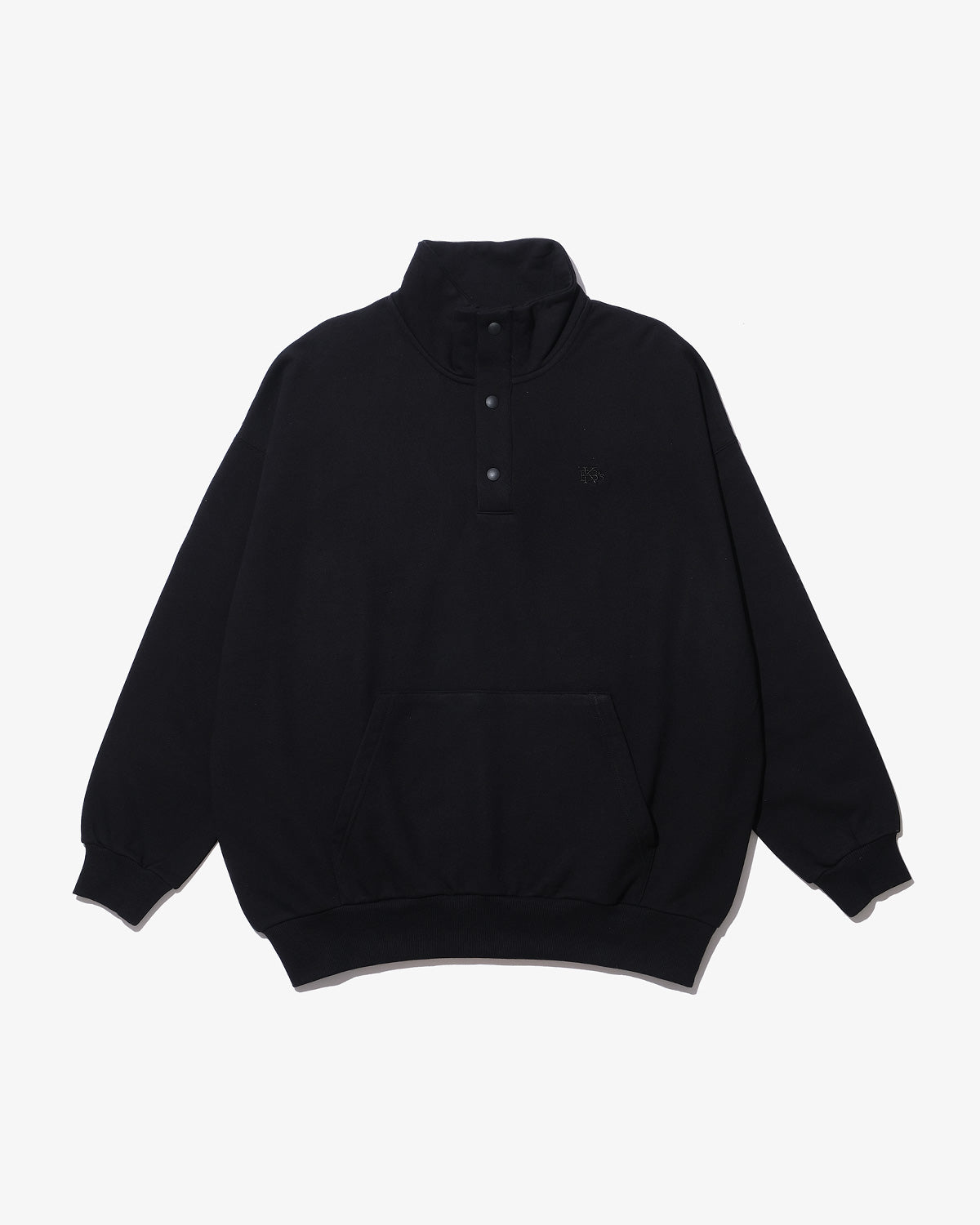 SMALL EFG SNAP BUTTON SWEAT PULLOVER