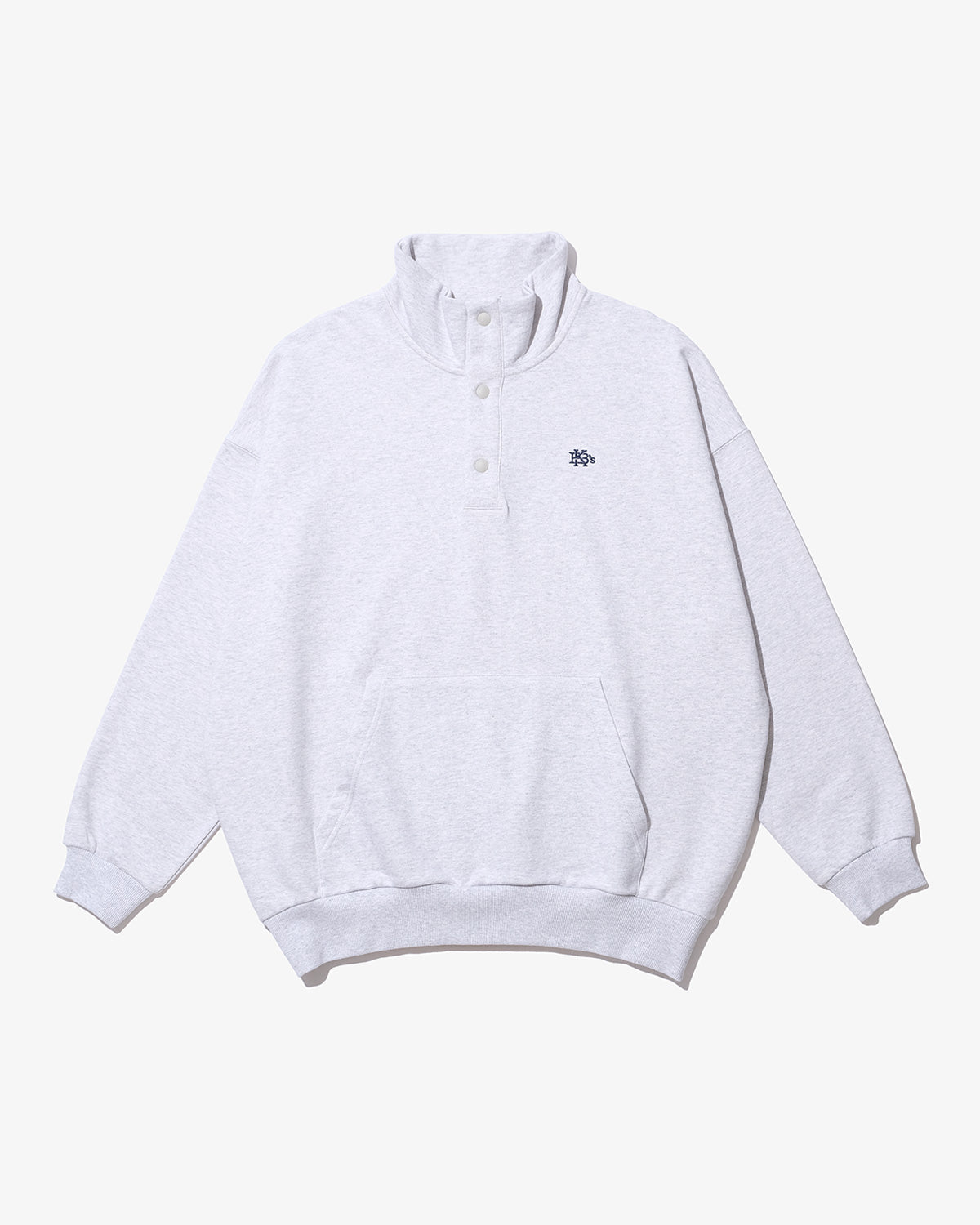 SMALL EFG SNAP BUTTON SWEAT PULLOVER