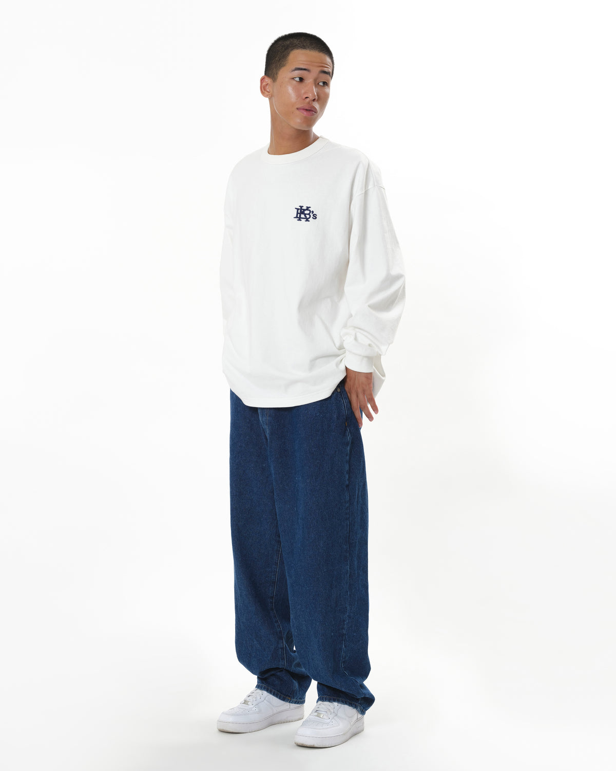 KEBOZ FIT DENIM PANTS