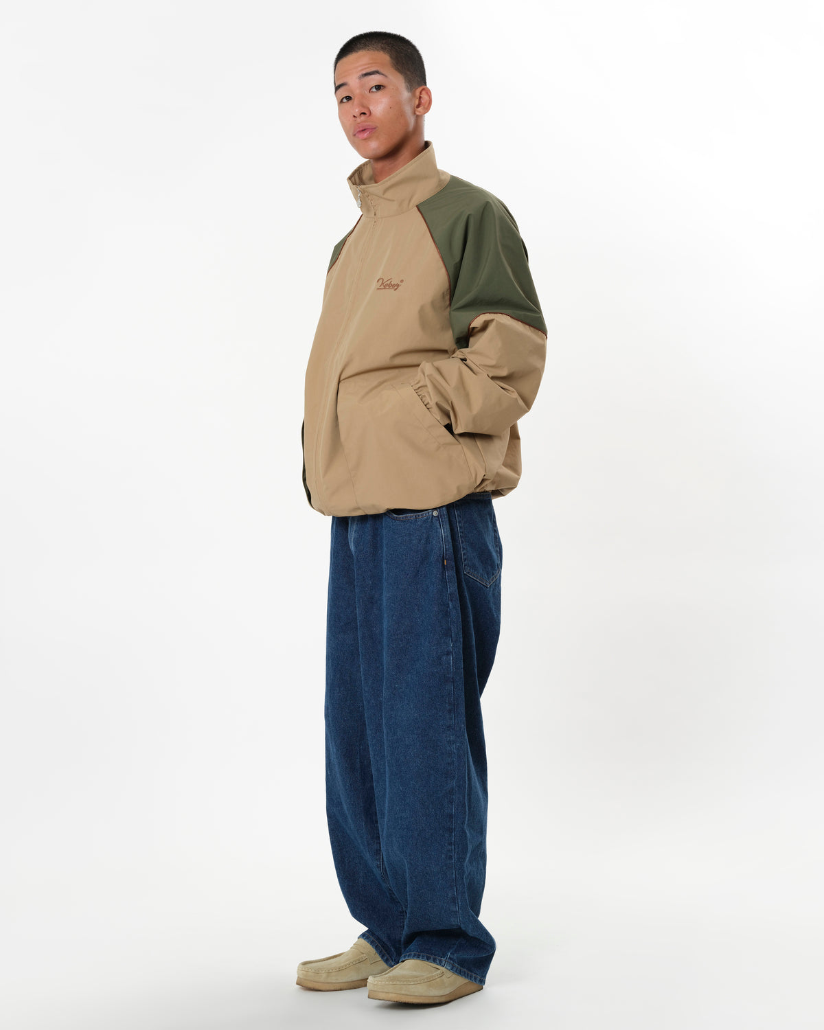 BB 3-LAYER NYLON TRACK JACKET