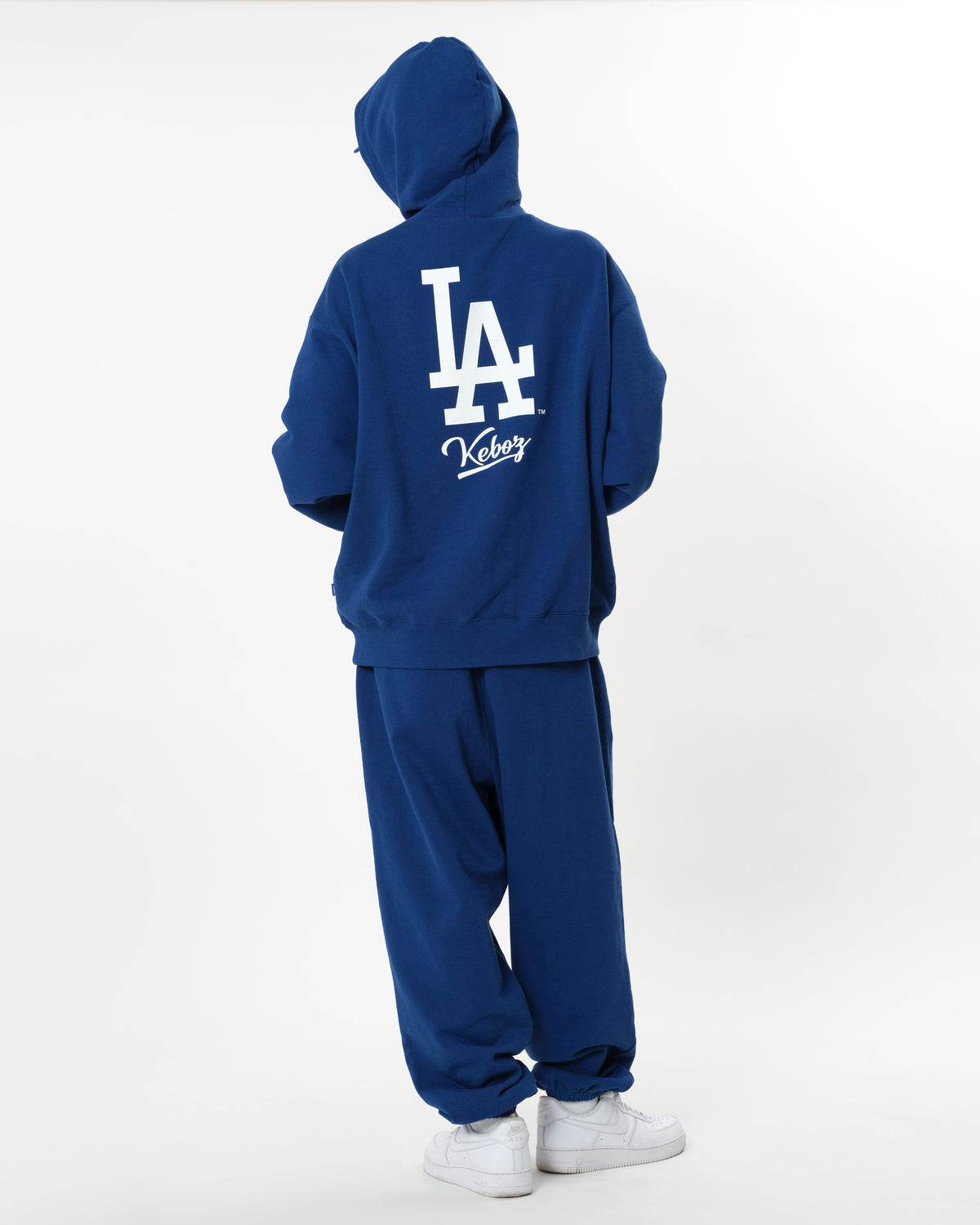 KEBOZ × MLB LOS ANGELES DODGERS LOGO SWEAT PANTS