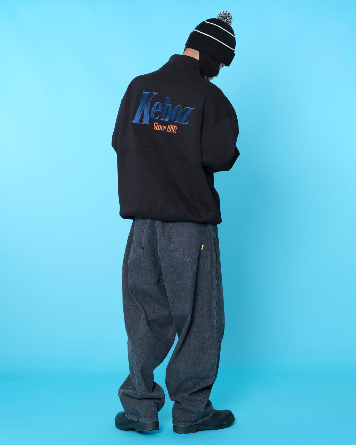 TM SWEAT HALF ZIP