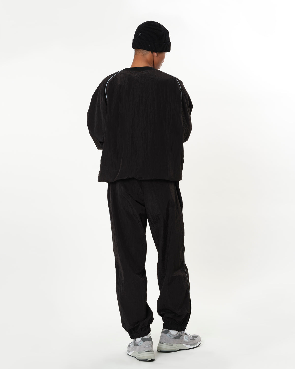 SSK × KEBOZ NYLON V-NECK PULLOVER JACKET