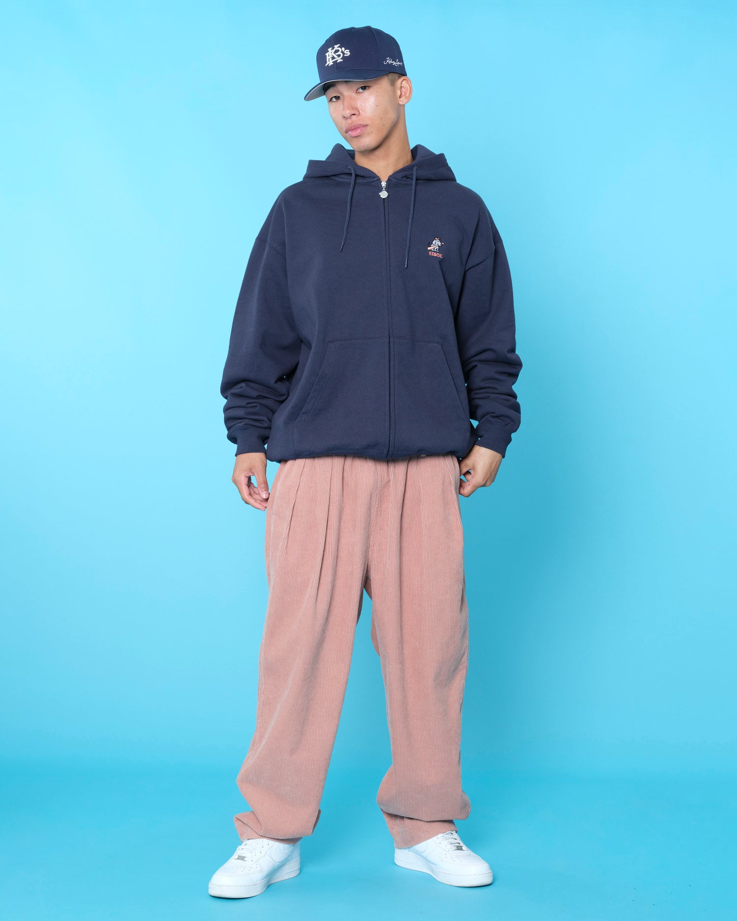 YIK SWEAT FULL ZIP HOODIE