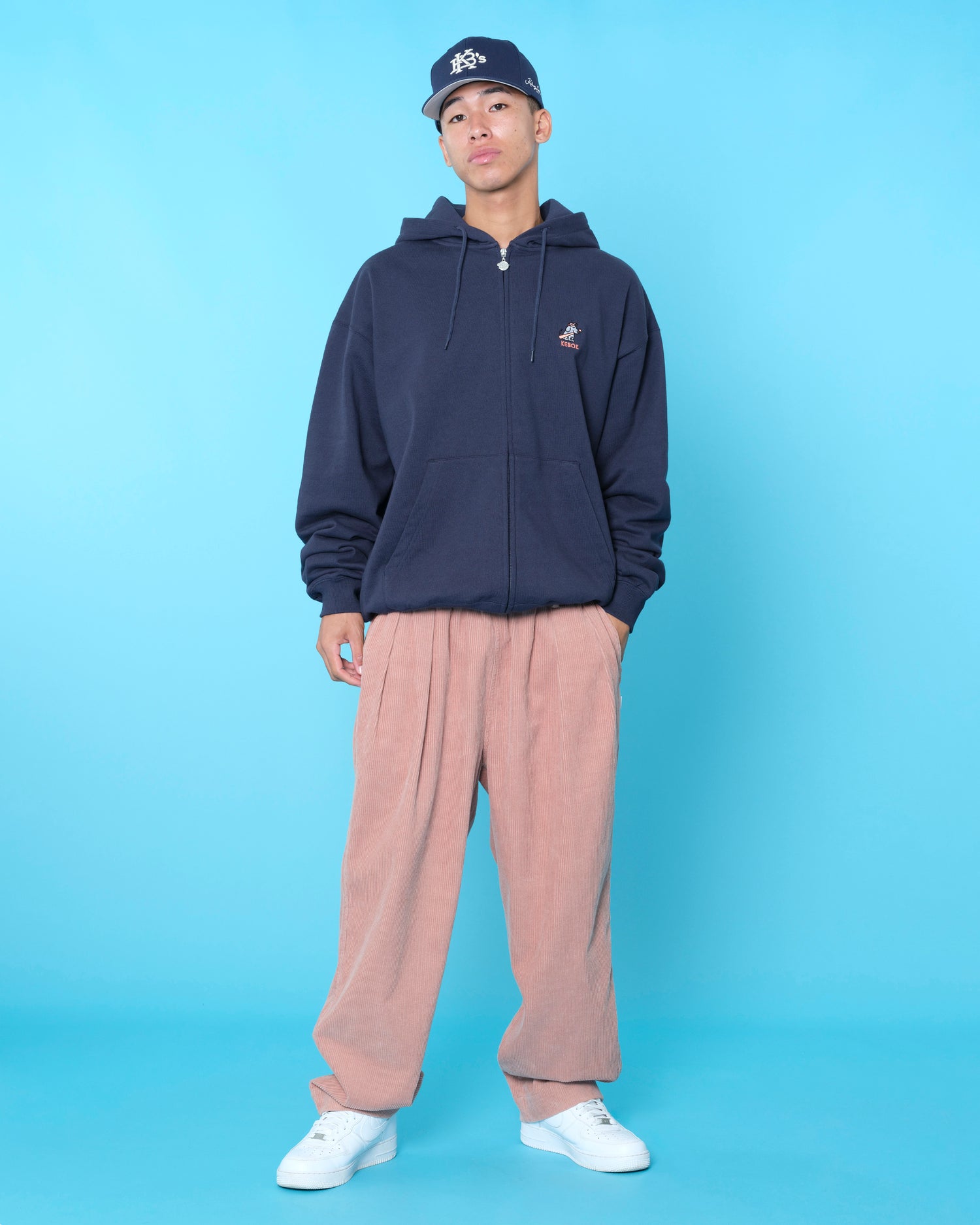 YIK SWEAT FULL ZIP HOODIE