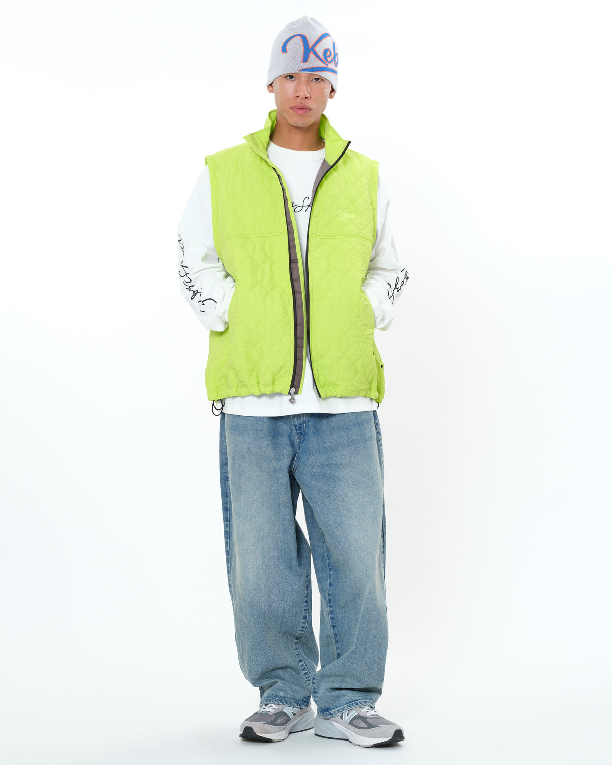 BALL QUILTING CONVERTIBLE JACKET