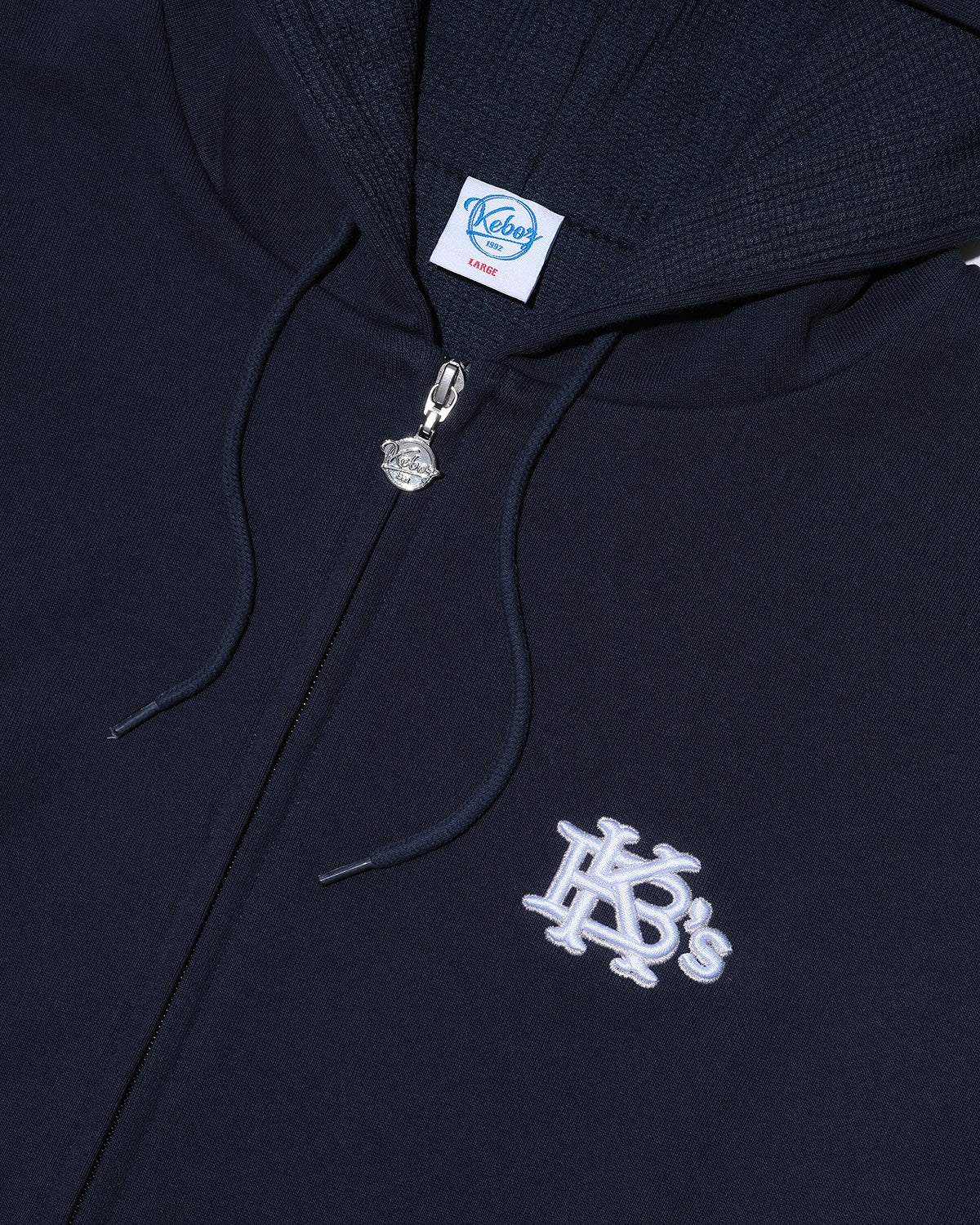 EFG WAFFLE LINING SWEAT FULL ZIP HOODIE