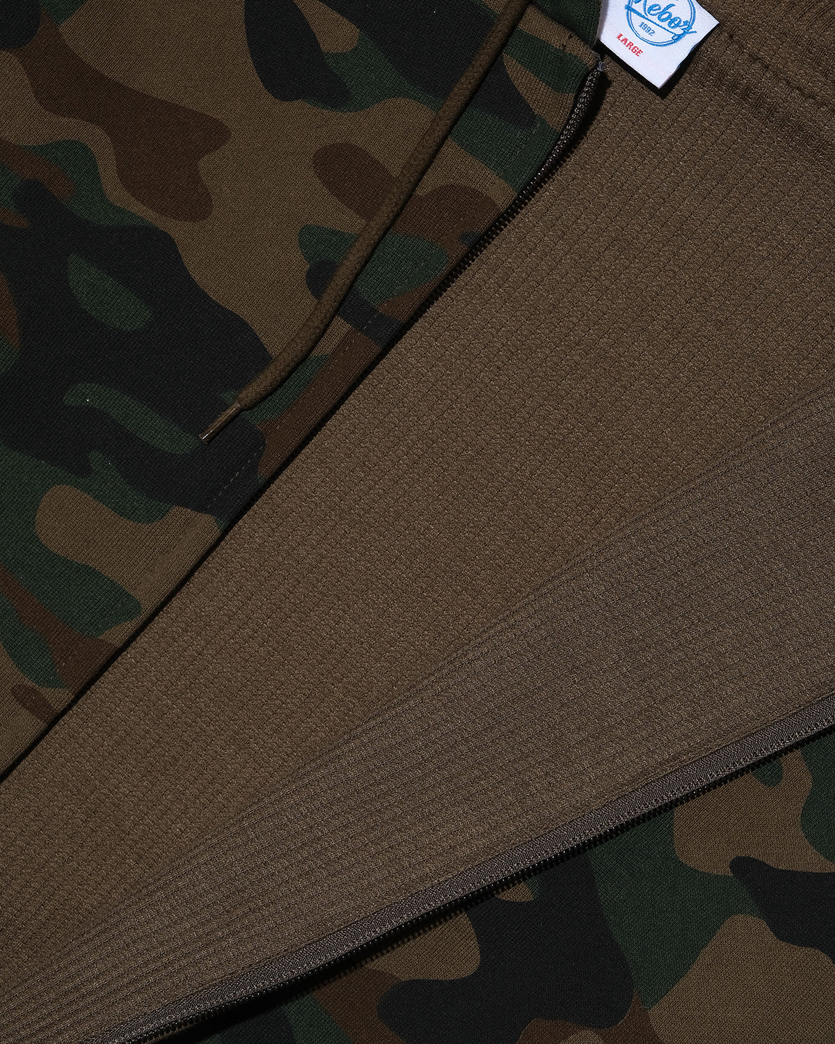 EFG WAFFLE LINING SWEAT FULL ZIP HOODIE
