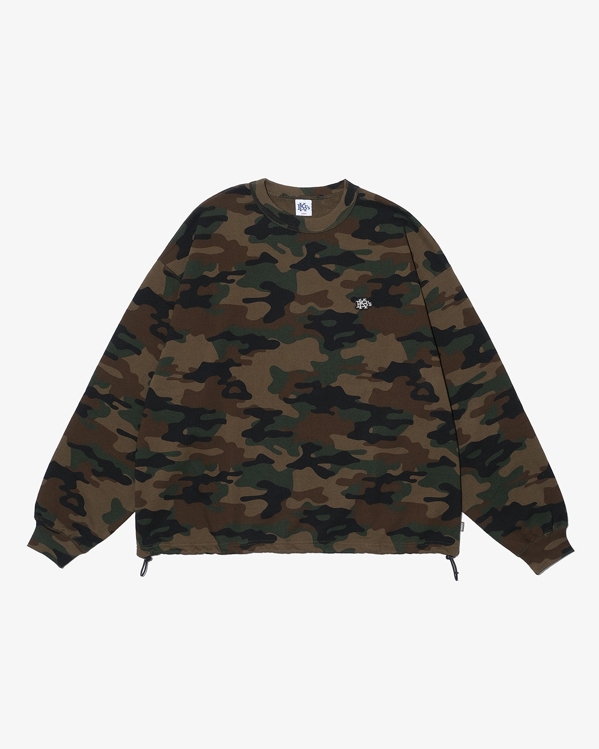 EFG WAPPEN DRAWSTRING SWEAT CREWNECK