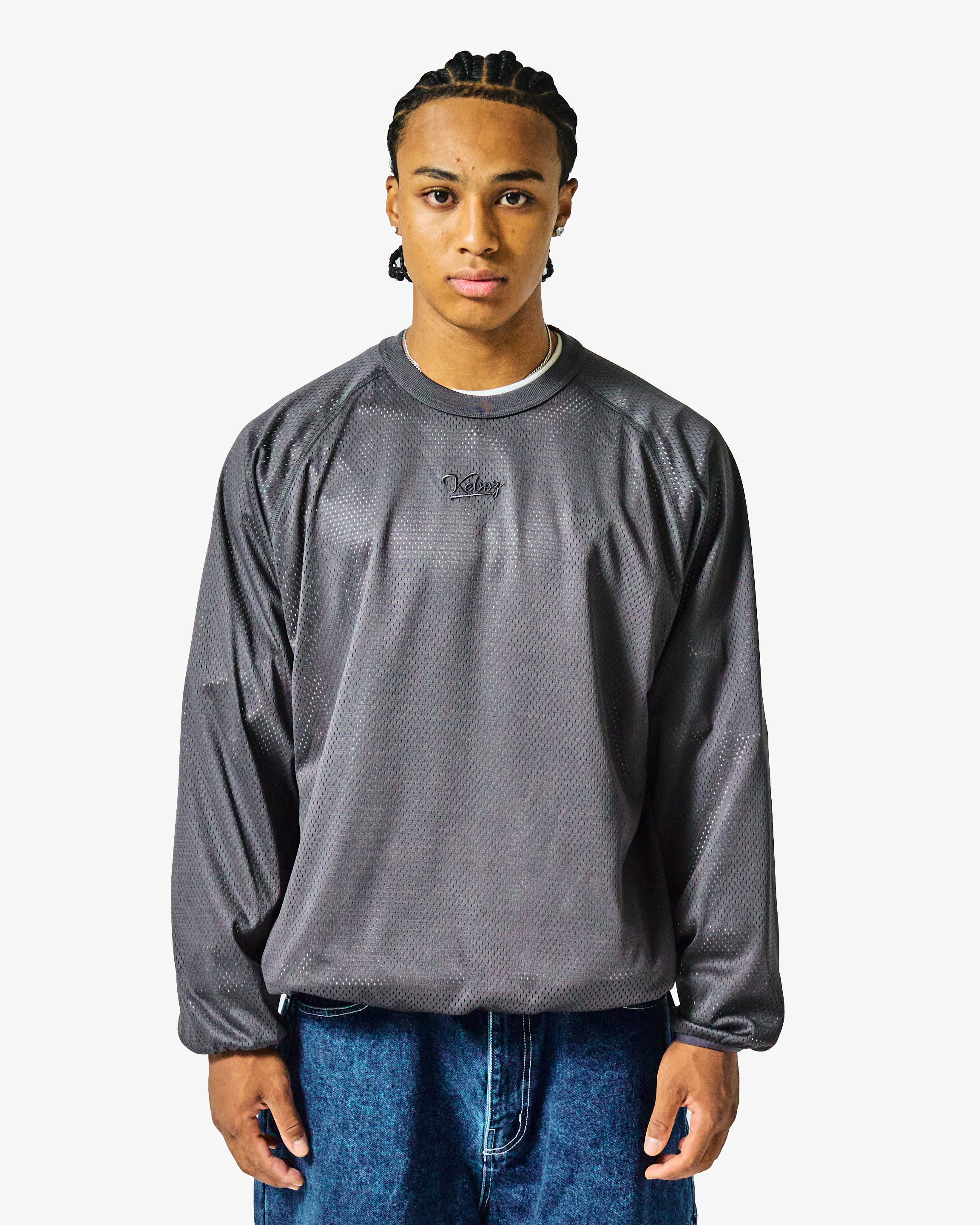 MESH L/S TEE
