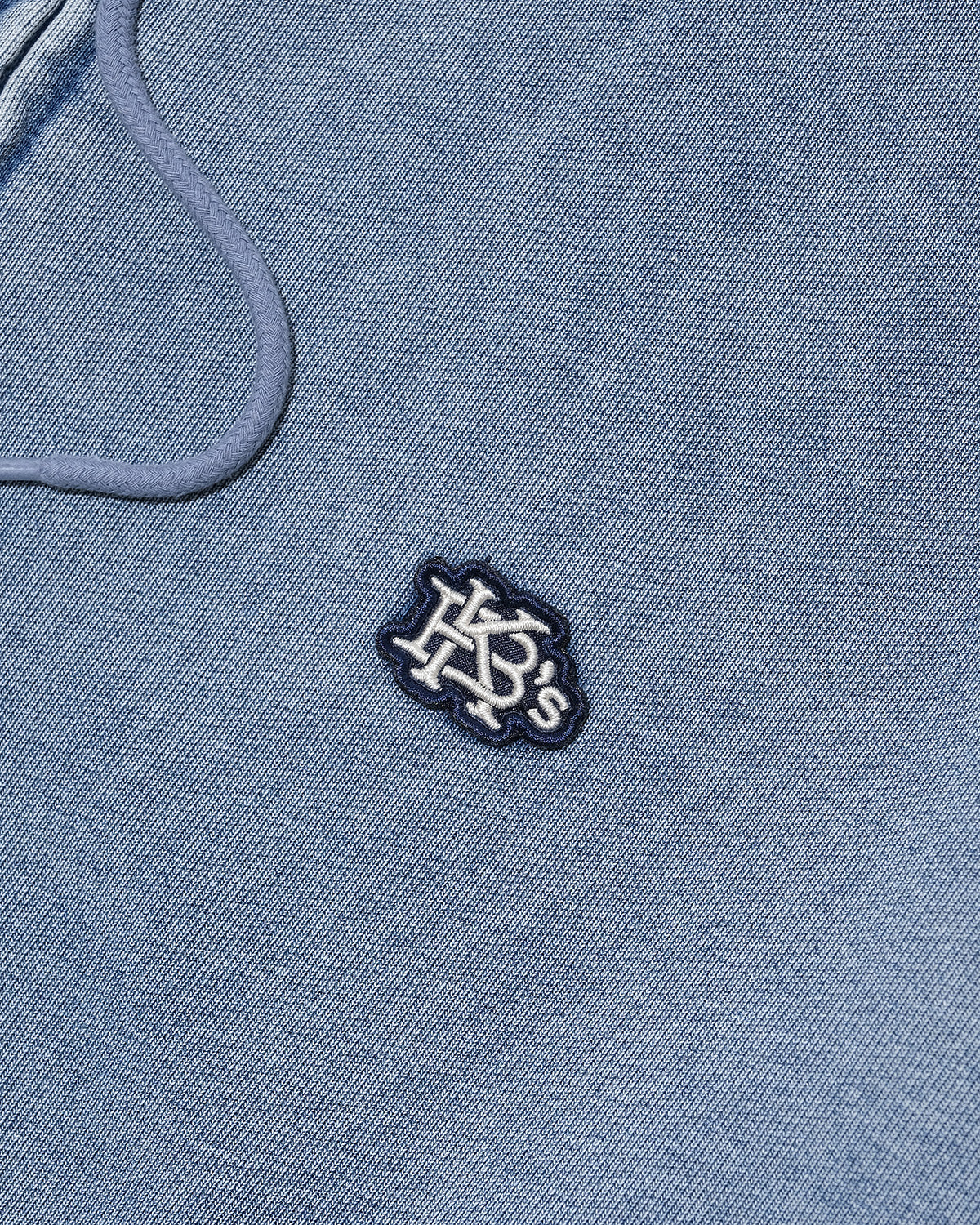 EFG WAPPEN WAFFLE LINING SWEAT FULL ZIP HOODIE