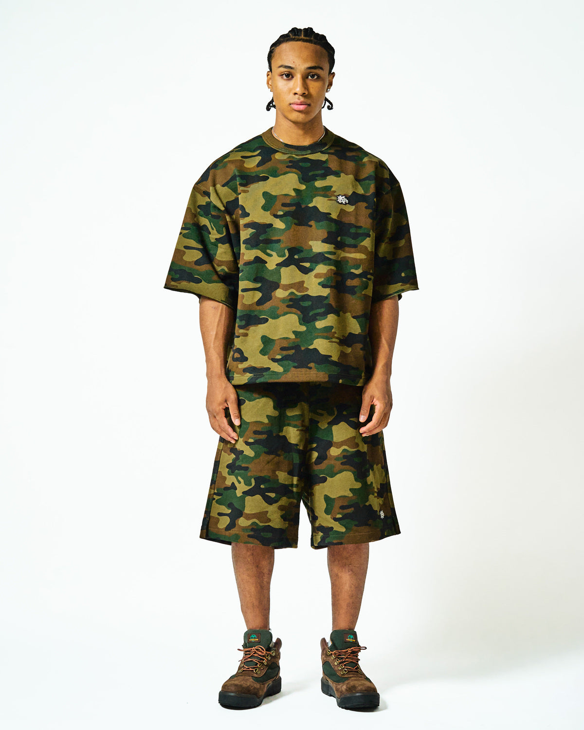 EFG WAPPEN DRAWSTRING S/S SWEATCREWNECK