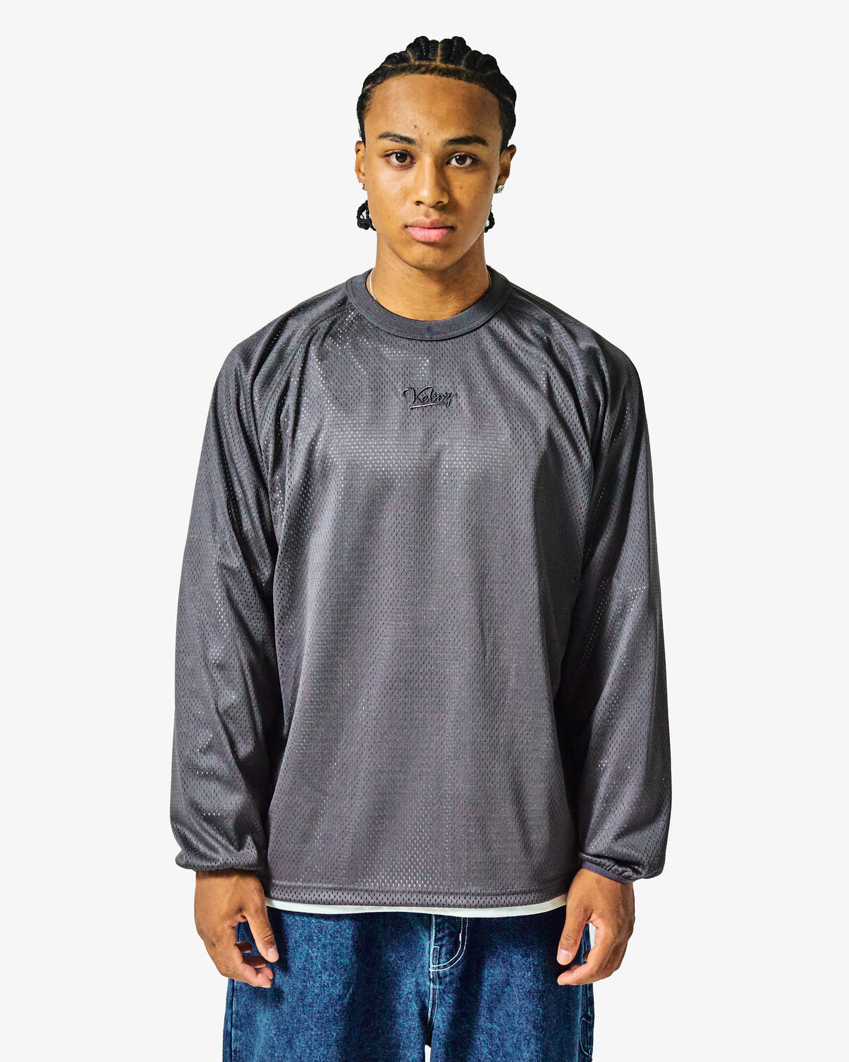 MESH L/S TEE
