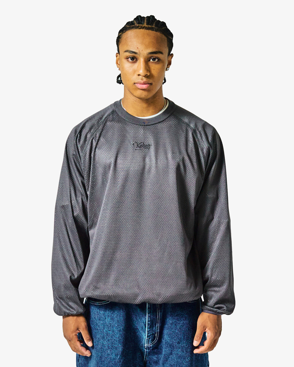 MESH L/S TEE