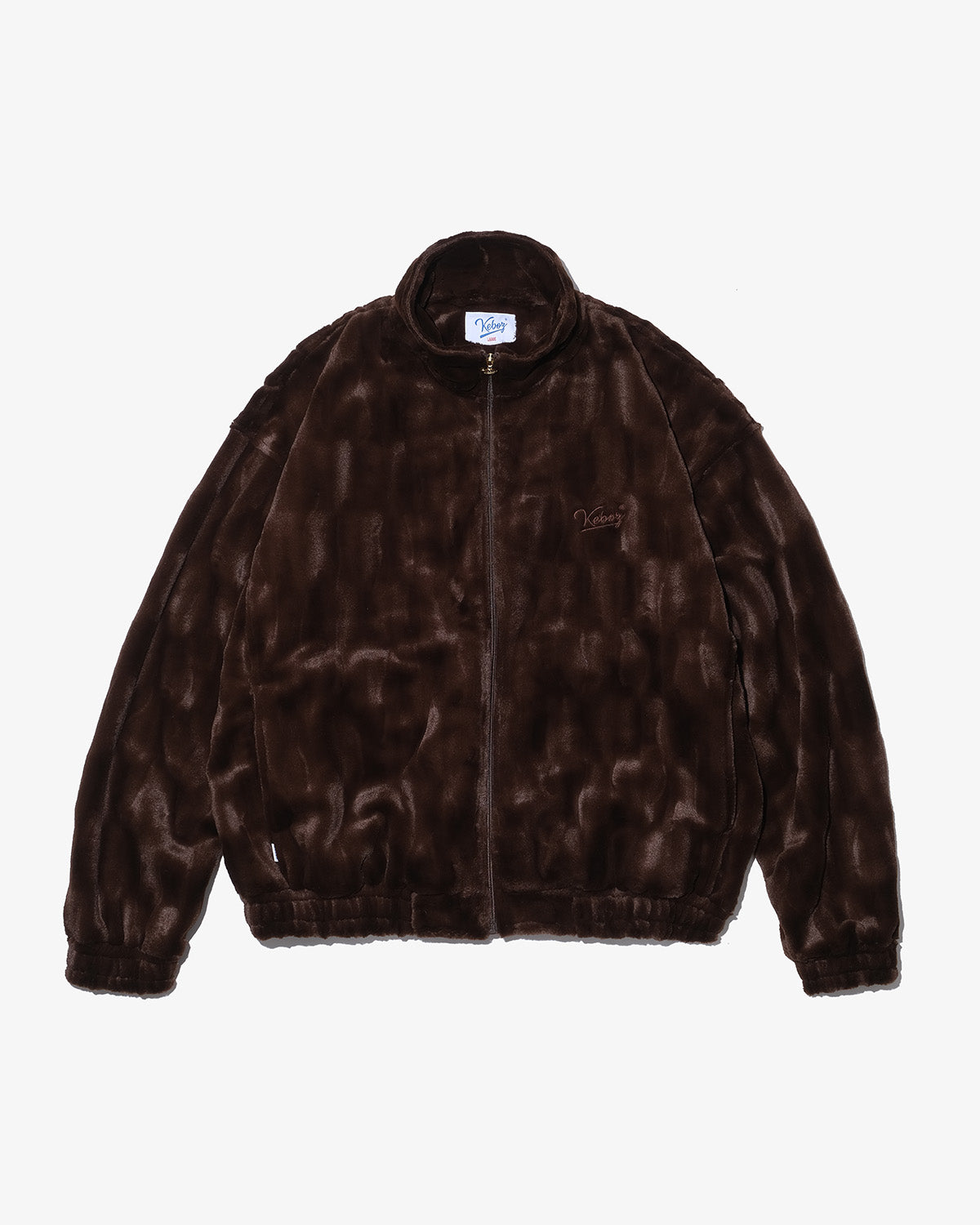 FAUX FUR TRACK JACKET