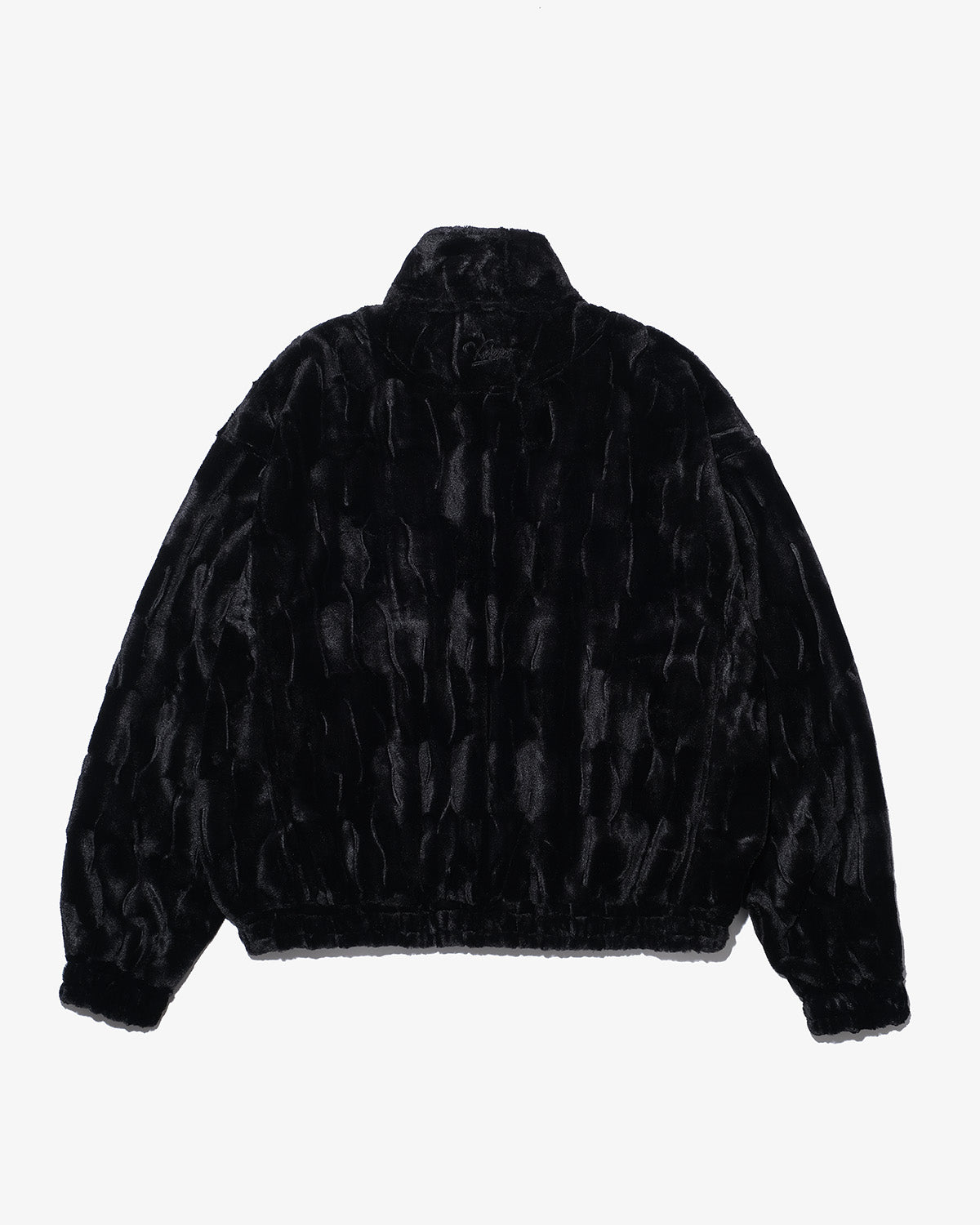 FAUX FUR TRACK JACKET