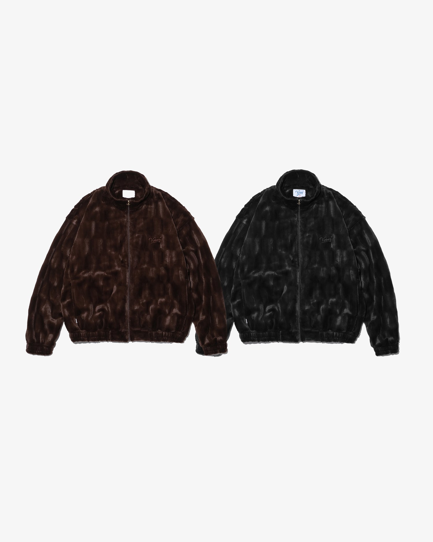 FAUX FUR TRACK JACKET