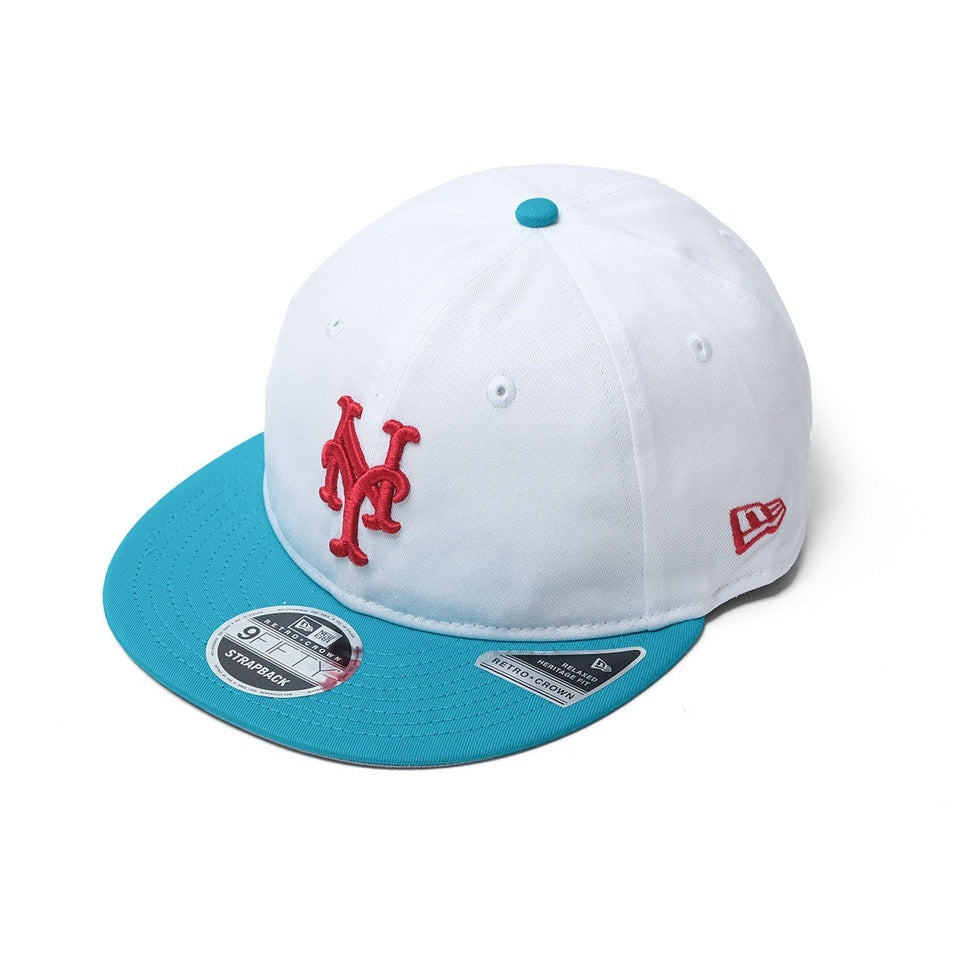 KEBOZ EXCLUSIVE RC9FIFTY STRAPBACK【WHITE×AQUA BLUE】