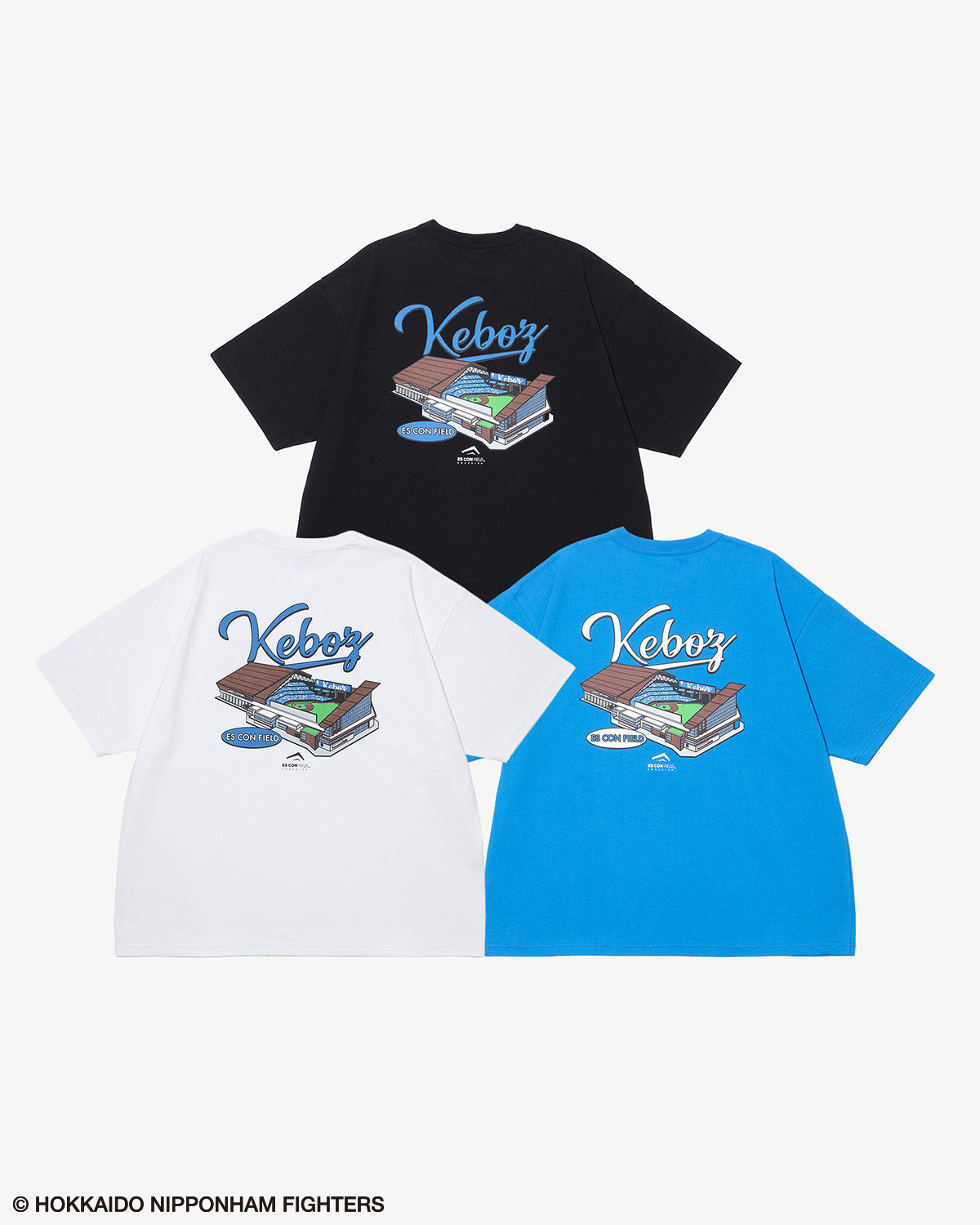 FIGHTERS × KEBOZ ES CON FIELD S/S TEE