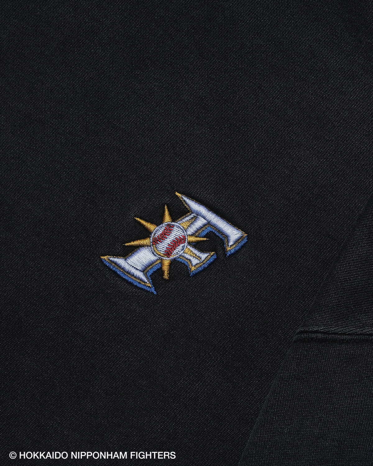 FIGHTERS × KEBOZ OLD F WASHED SWEAT CREWNECK