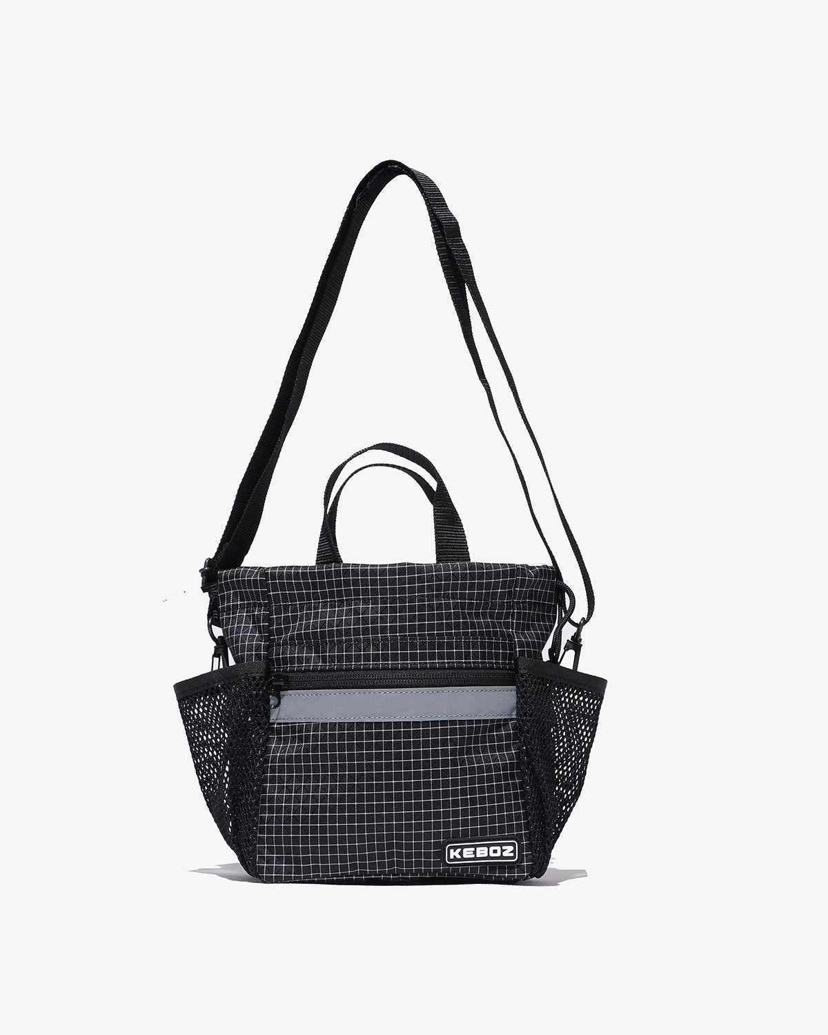 GRID CHECK MINI SQUARE BAG