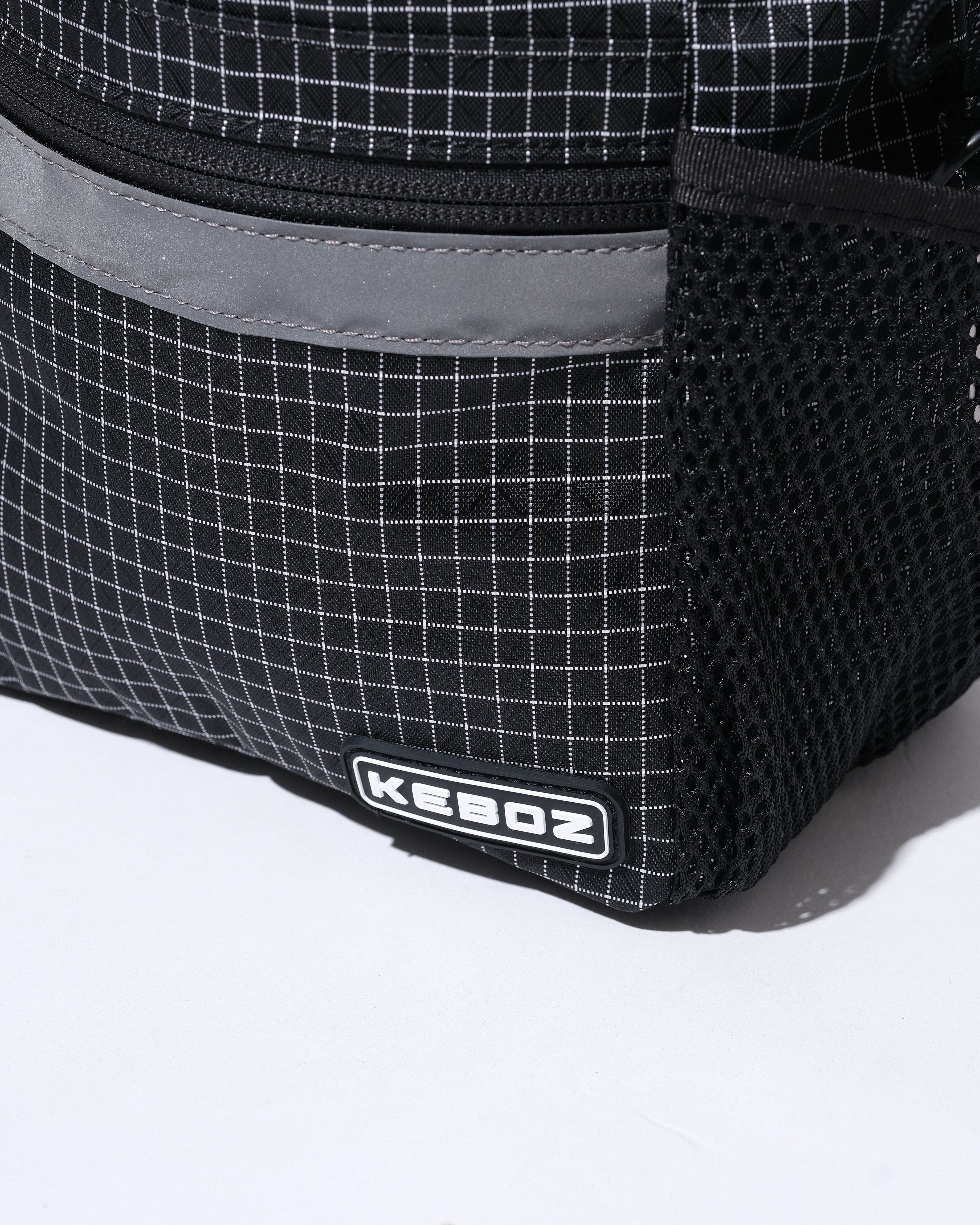 GRID CHECK MINI SQUARE BAG