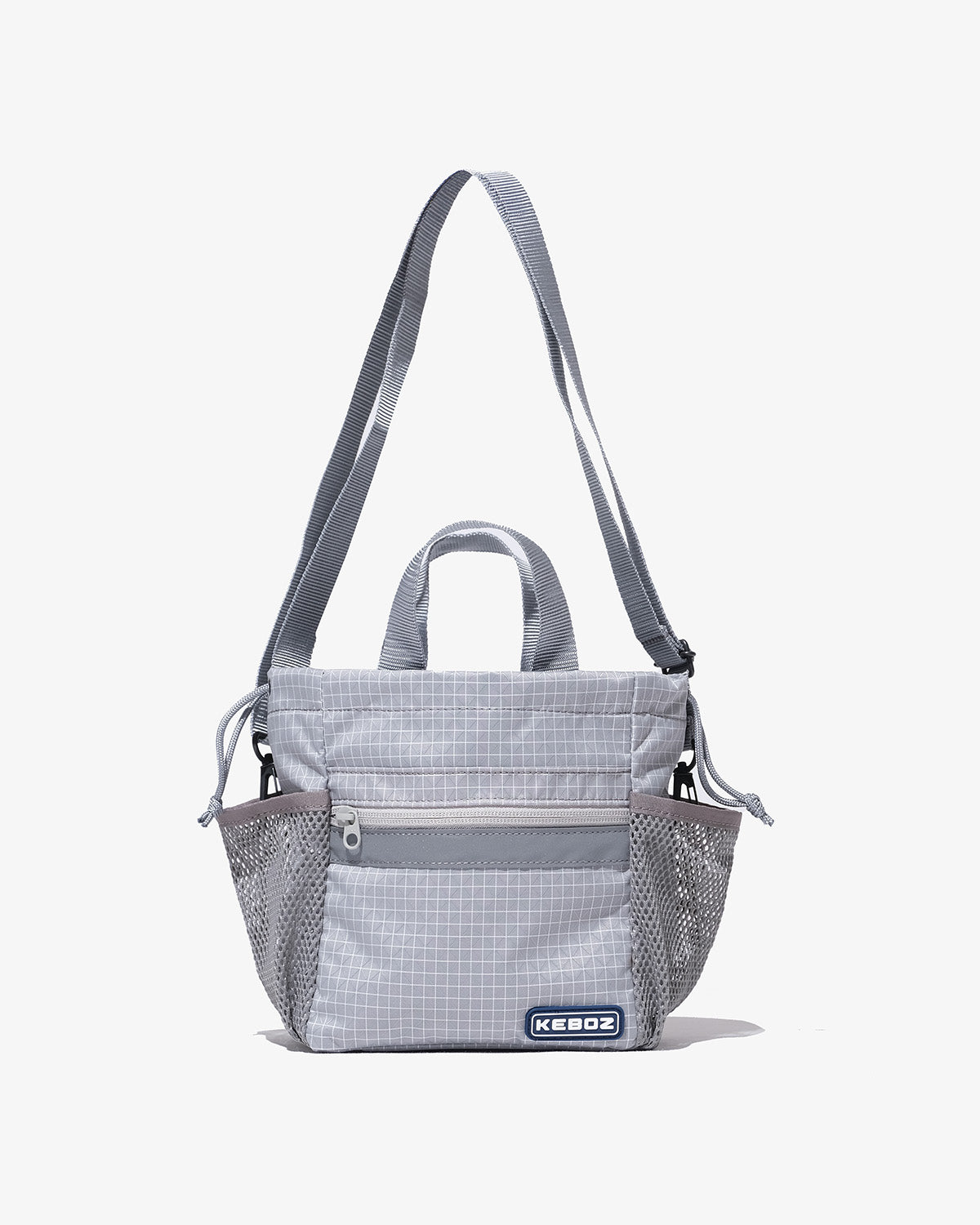 GRID CHECK MINI SQUARE BAG