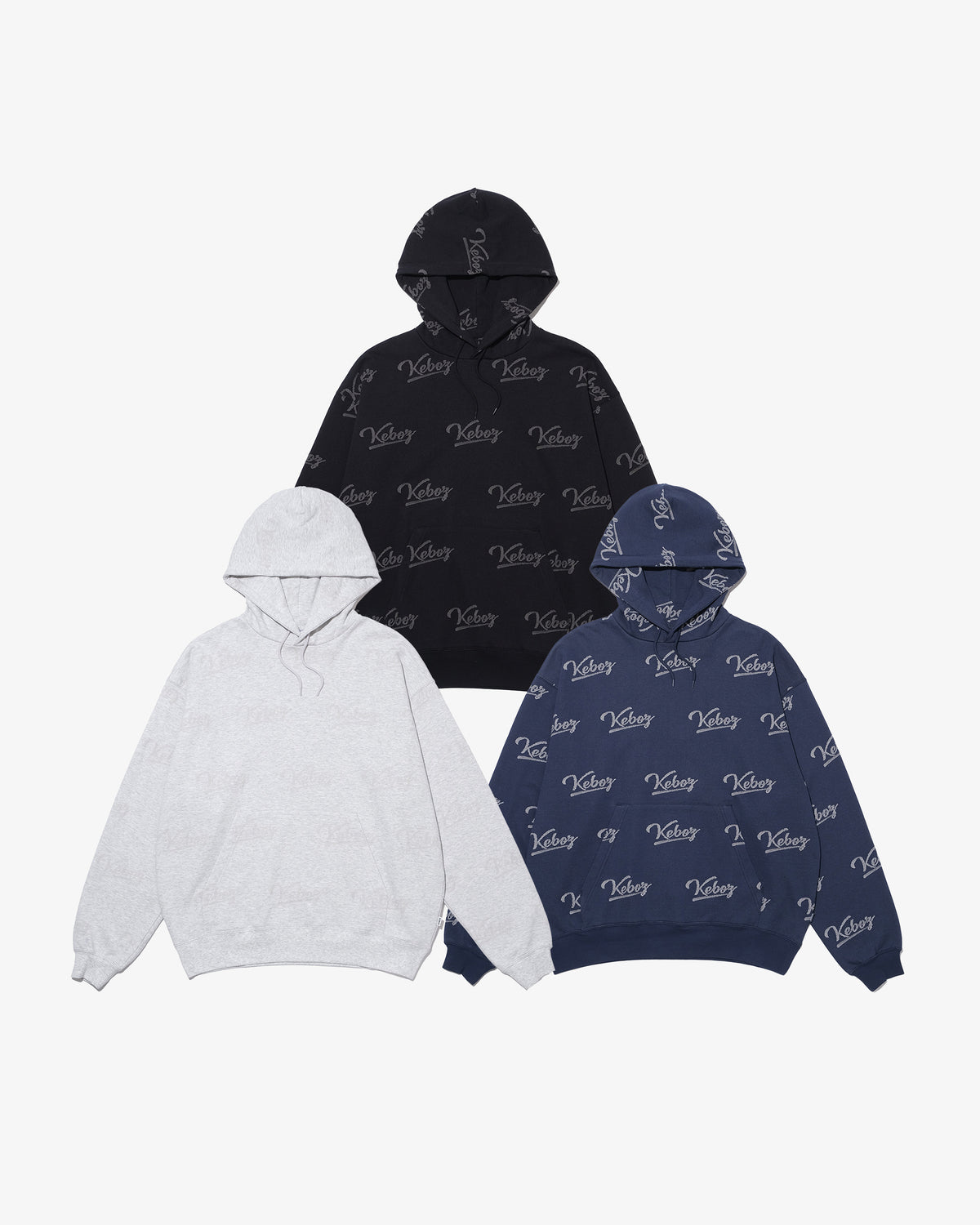 ICON MULTI LOGO SWEAT HOODIE
