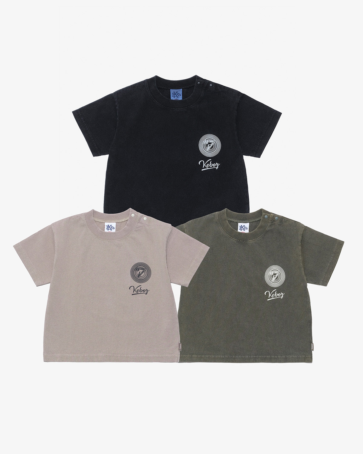 J-SPOT × KEBOZ KIDS WASHED S/S TEE
