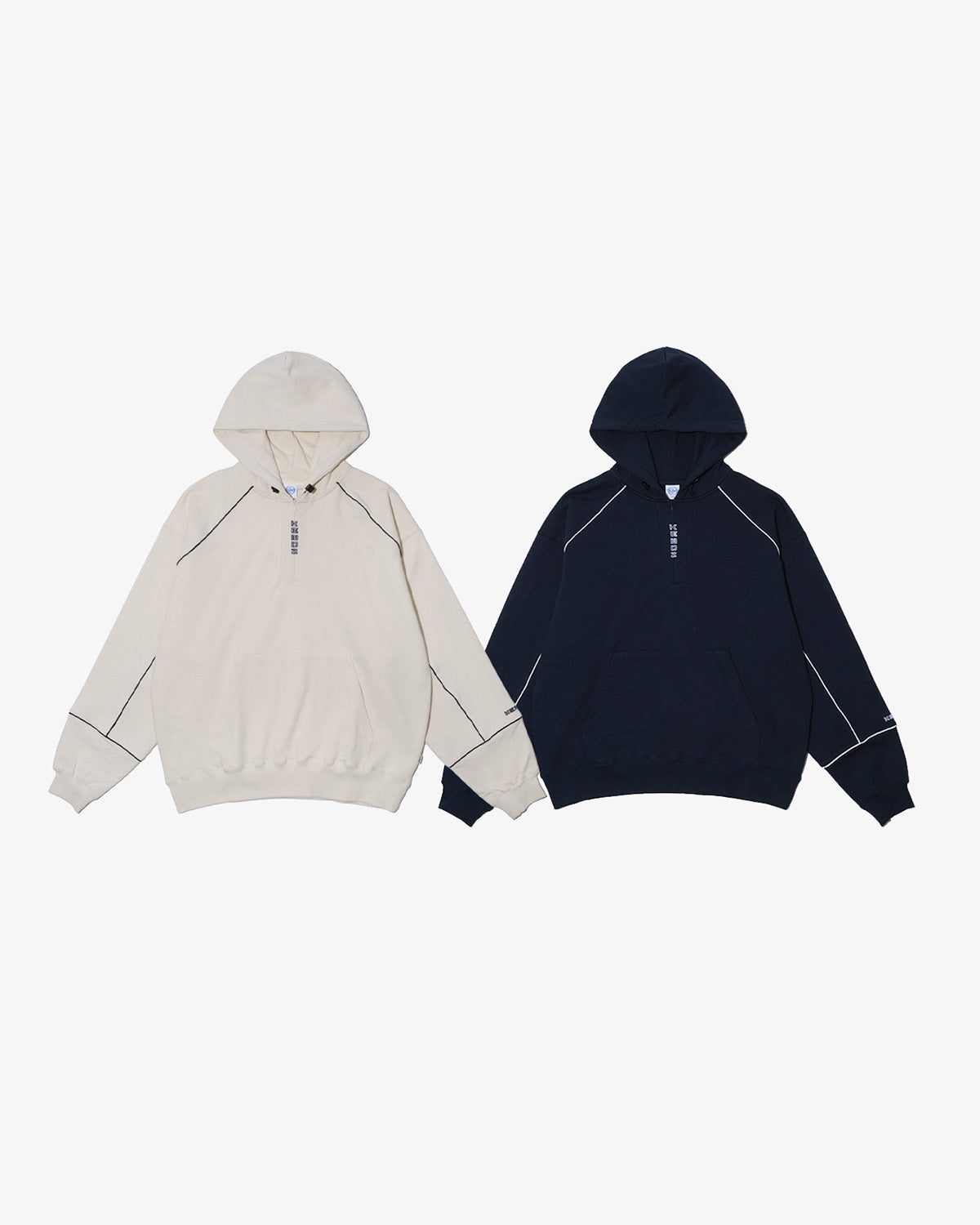 KAC SWEAT HALF ZIP HOODIE