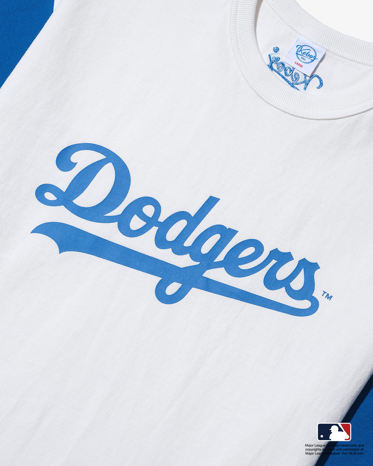 KEBOZ × MLB TOKYO SERIES LOS ANGELES DODGERS 2TONE S/S TEE