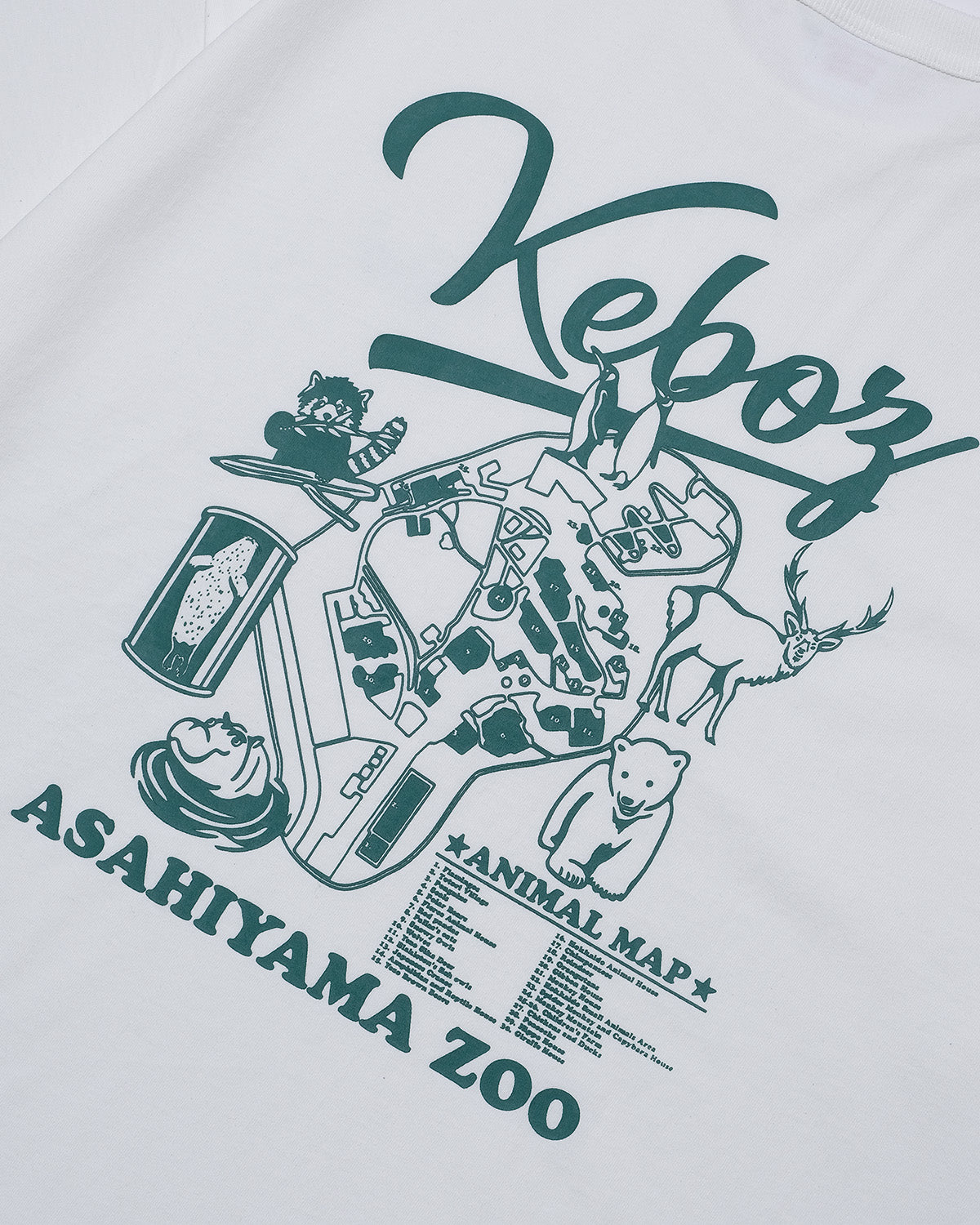 KEBOZ ASAHIYAMA ZOO S/S TEE