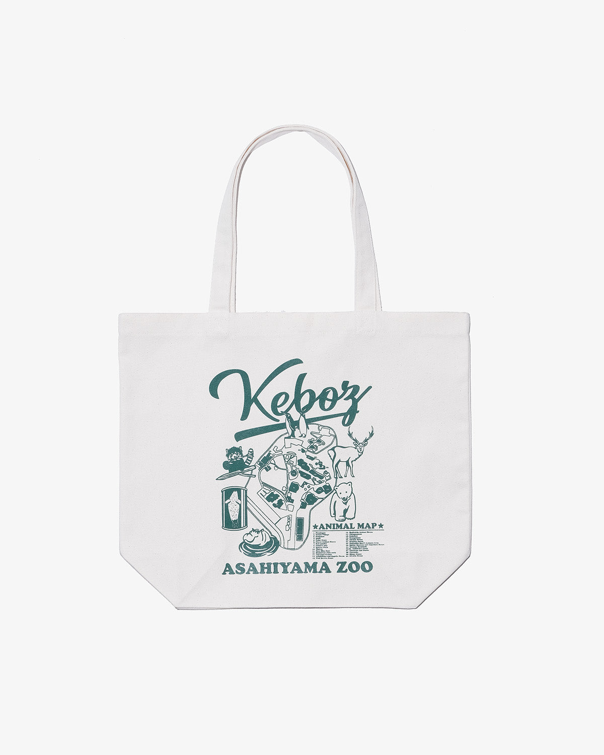 KEBOZ ASAHIYAMA ZOO TOTE BAG