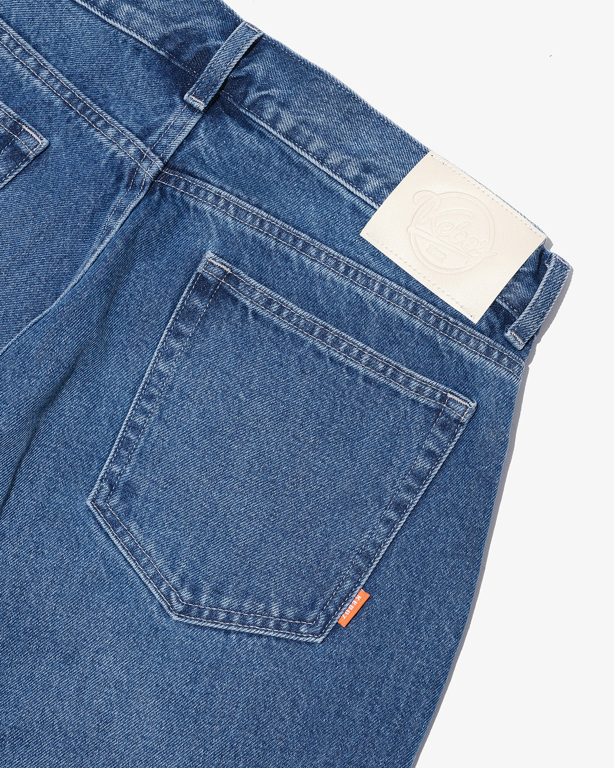 KEBOZ FIT DENIM PANTS