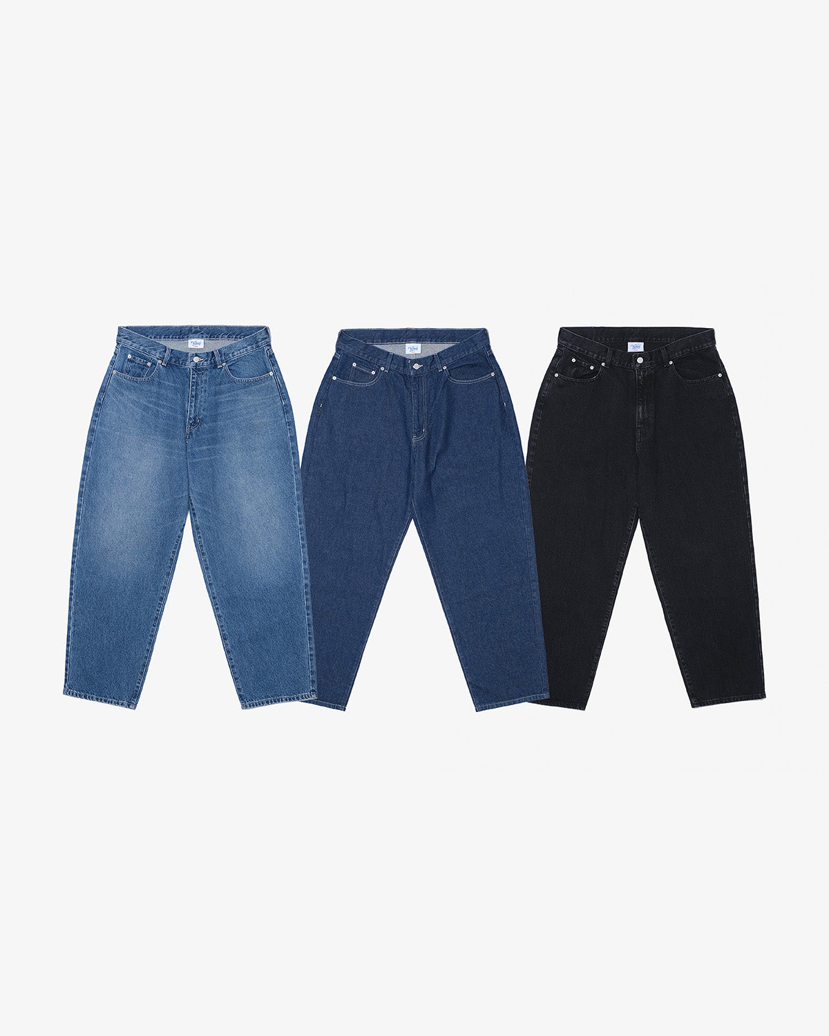KEBOZ FIT DENIM PANTS