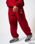 KEBOZ × MLB BOSTON RED SOX LOGO SWEAT  PANTS