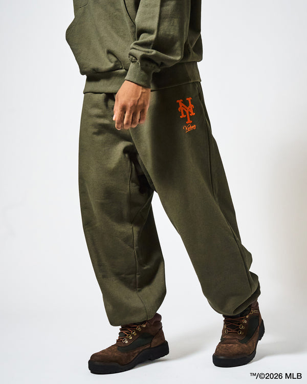 KEBOZ × MLB NEW YORK METS  LOGO SWEAT  PANTS