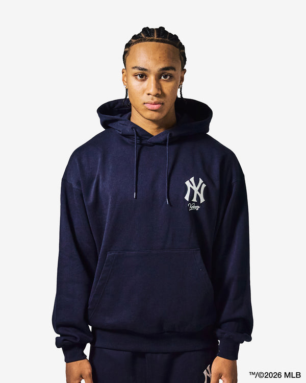 KEBOZ × MLB NEW YORK YANKEES LOGO SWEAT HOODIE