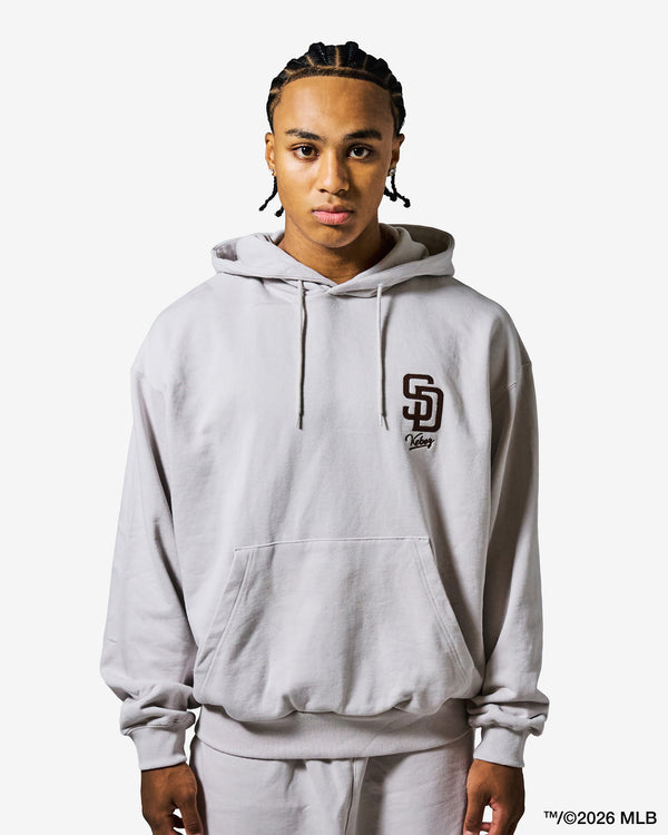 KEBOZ × MLB SAN DIEGO PADRES LOGO SWEAT HOODIE