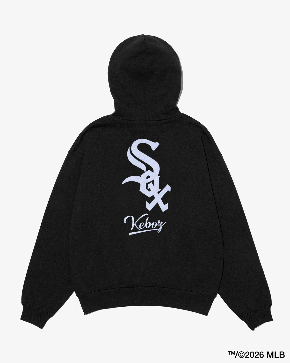 KEBOZ × MLB CHICAGO WHITE SOX LOGO SWEAT HOODIE