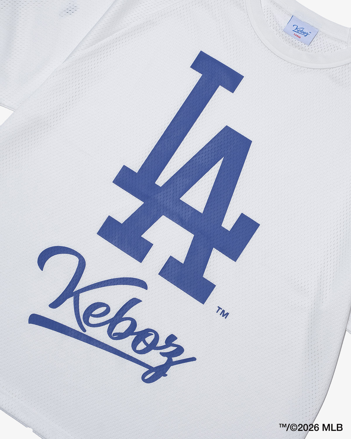 KEBOZ × MLB LOS ANGELES DODGERS MESH TEE