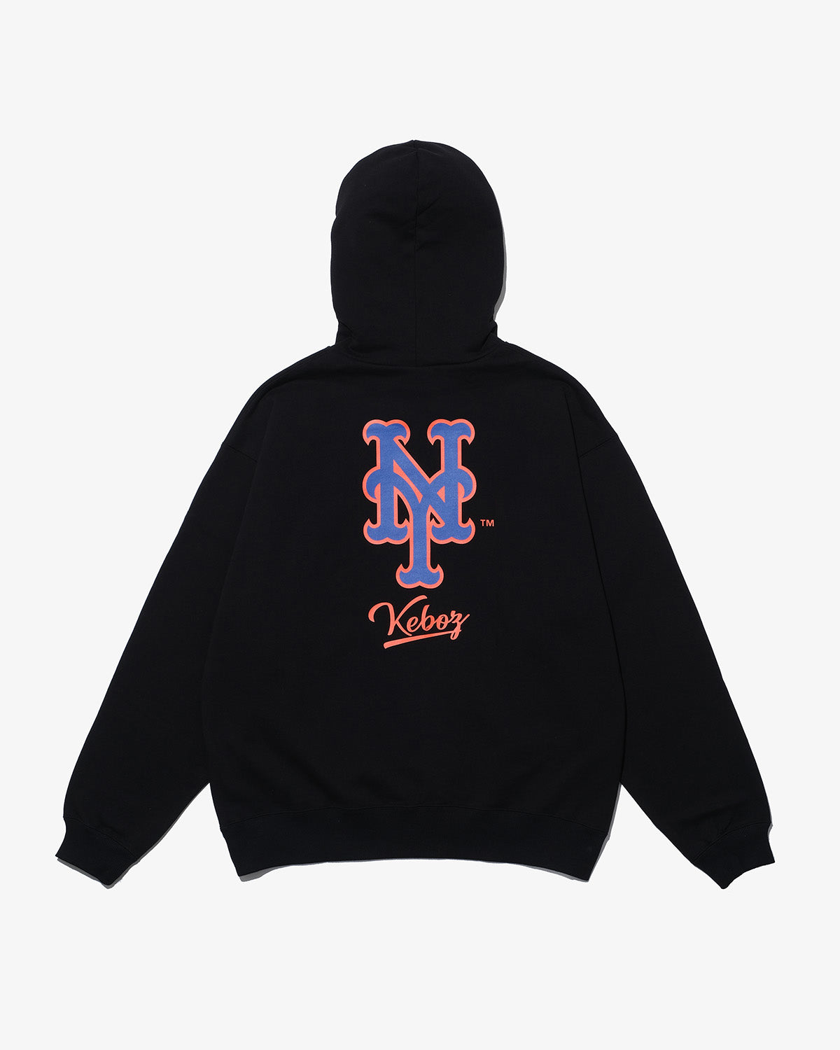 KEBOZ × MLB NEW YORK METS LOGO SWEAT HOODIE