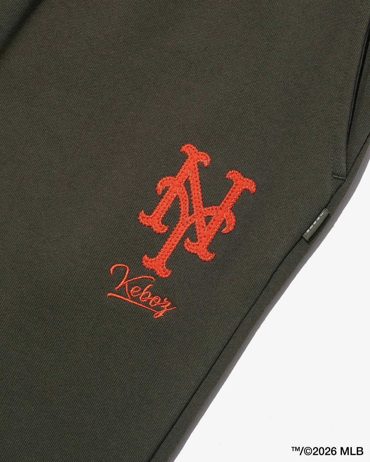 KEBOZ × MLB NEW YORK METS  LOGO SWEAT  PANTS