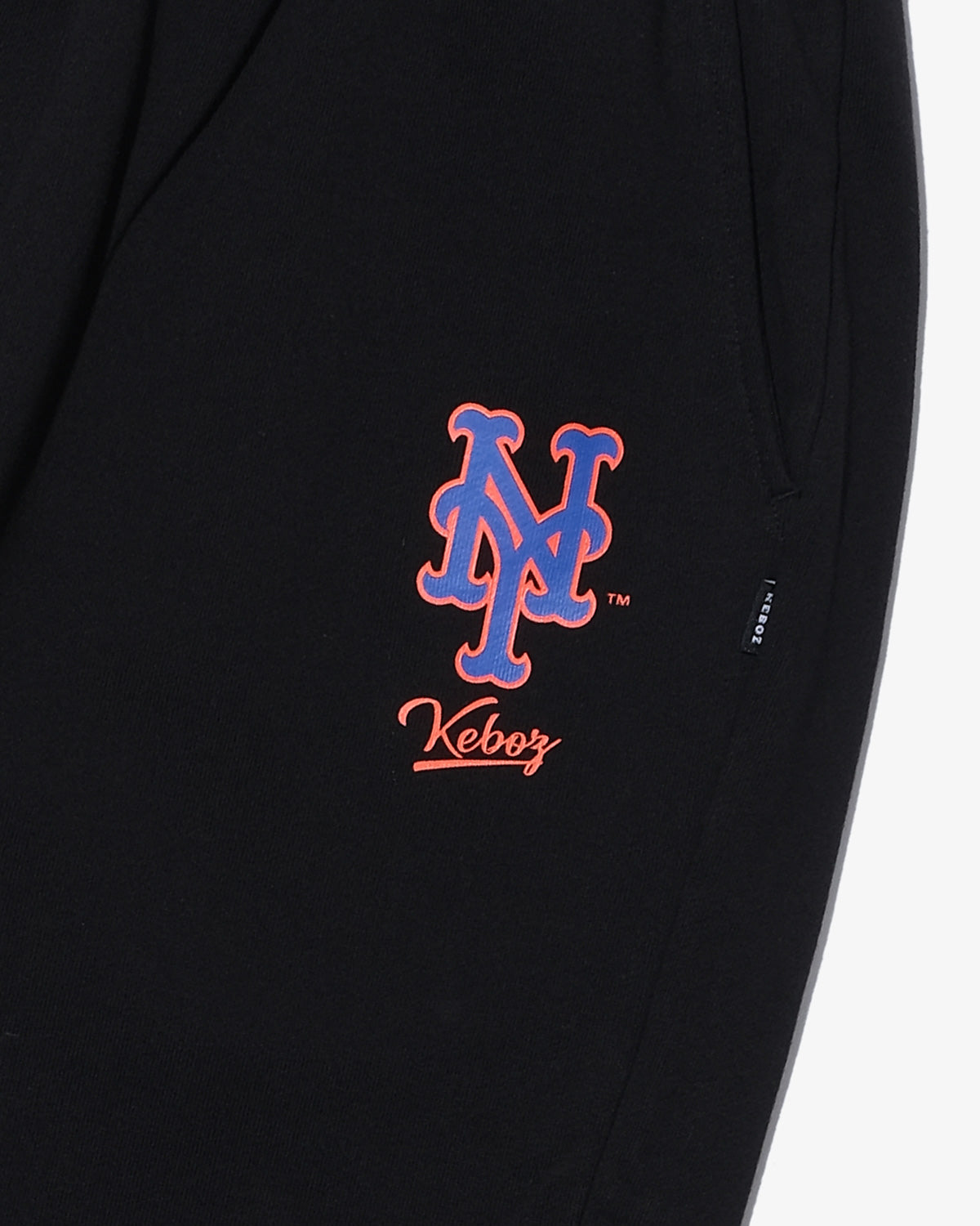 KEBOZ × MLB NEW YORK METS LOGO SWEAT PANTS