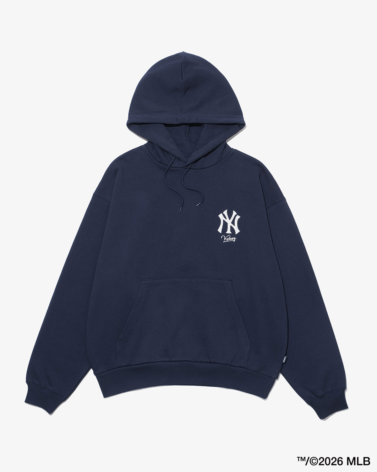 KEBOZ × MLB NEW YORK YANKEES LOGO SWEAT HOODIE