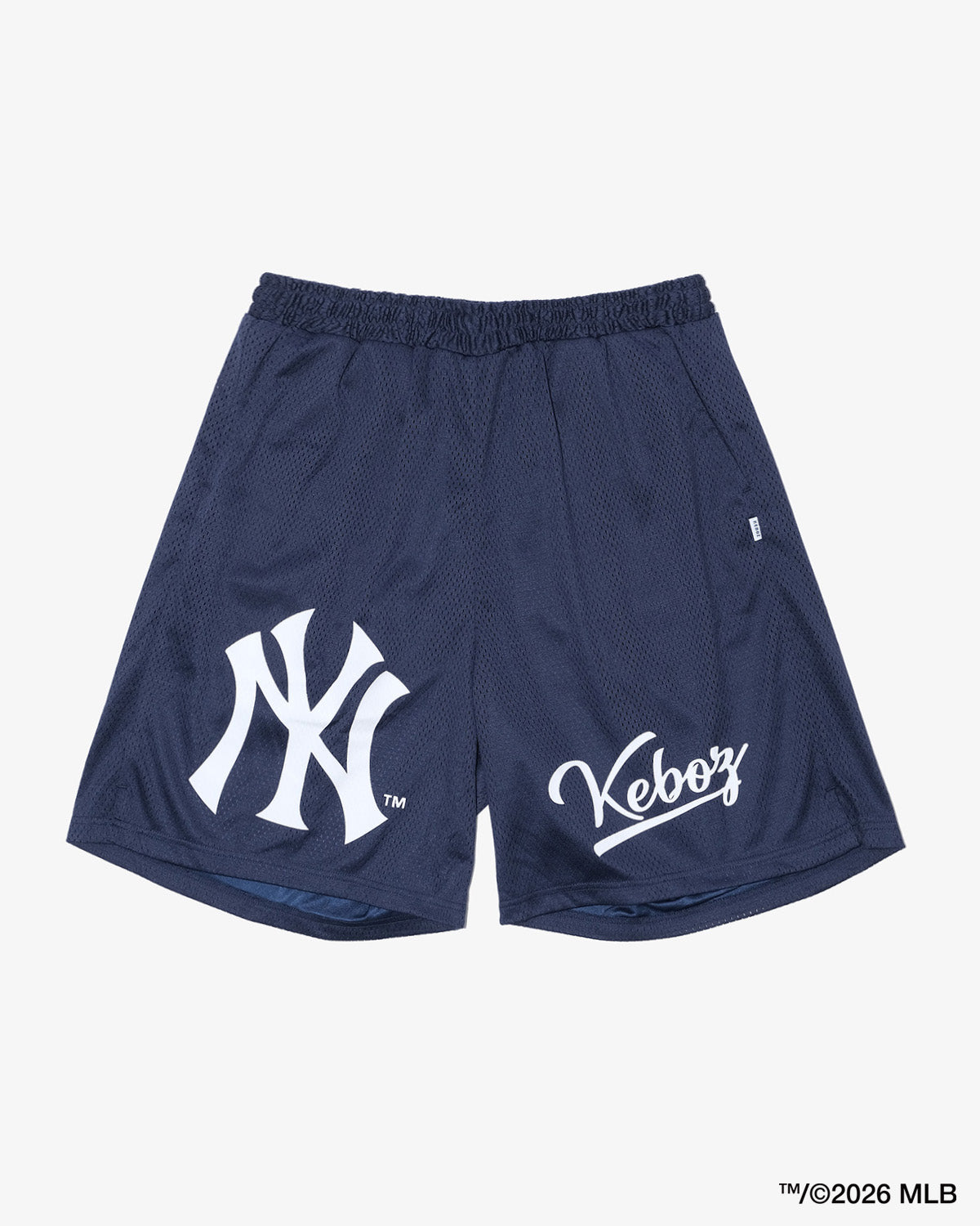 KEBOZ × MLB NEW YORK YANKEES MESH SHORTS