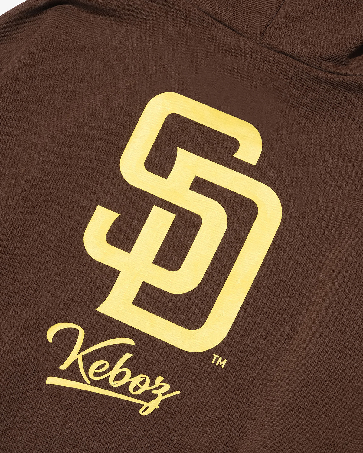 KEBOZ × MLB SAN DIEGO PADRES LOGO SWEAT HOODIE