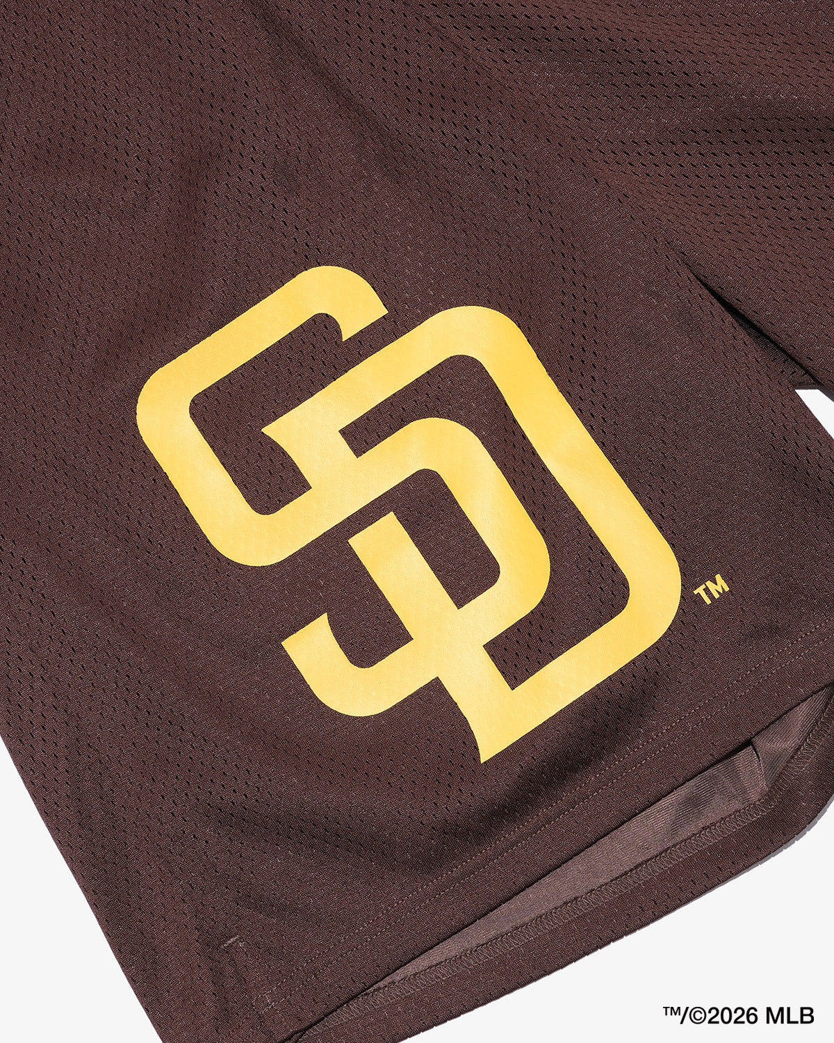 KEBOZ × MLB SAN DIEGO PADRES MESH SHORTS