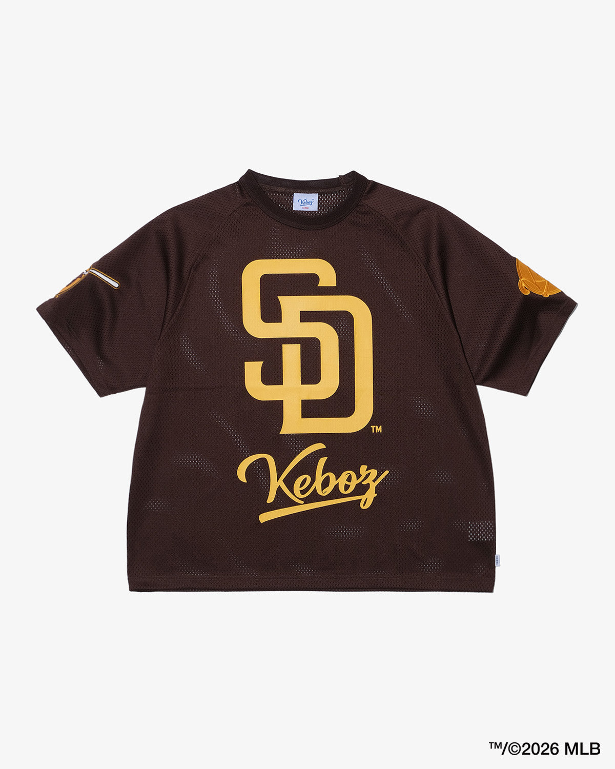 KEBOZ × MLB SAN DIEGO PADRES MESH TEE